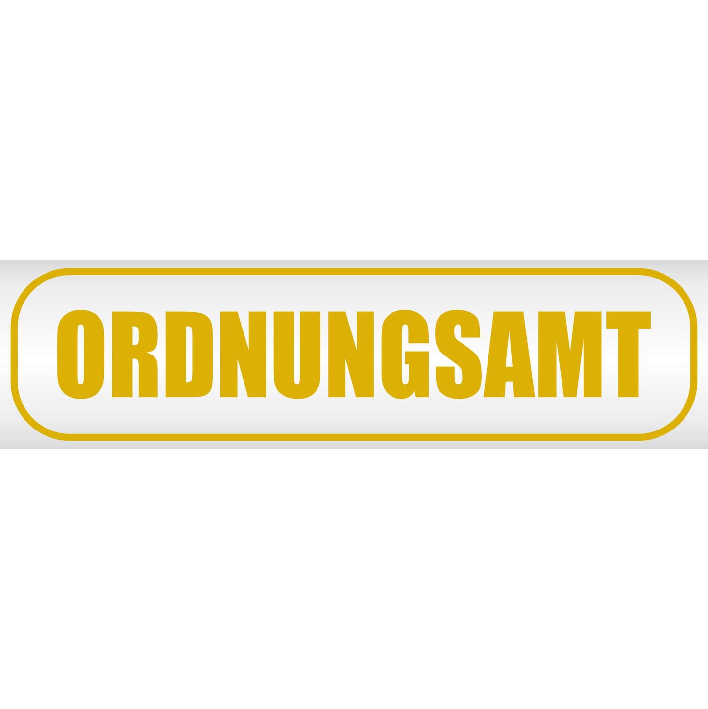 Magnetschild - Ordnungsamt - Magnetfolie für Auto - LKW - Truck - Baustelle - Firma