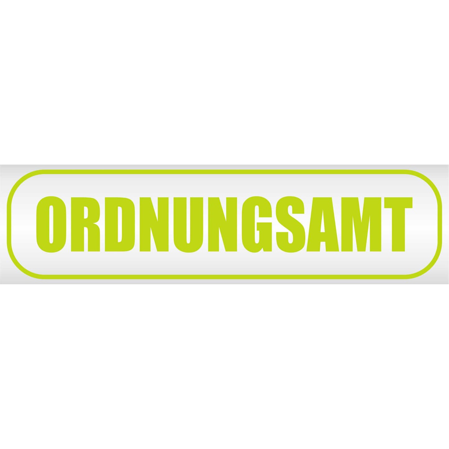 Magnetschild - Ordnungsamt - Magnetfolie für Auto - LKW - Truck - Baustelle - Firma