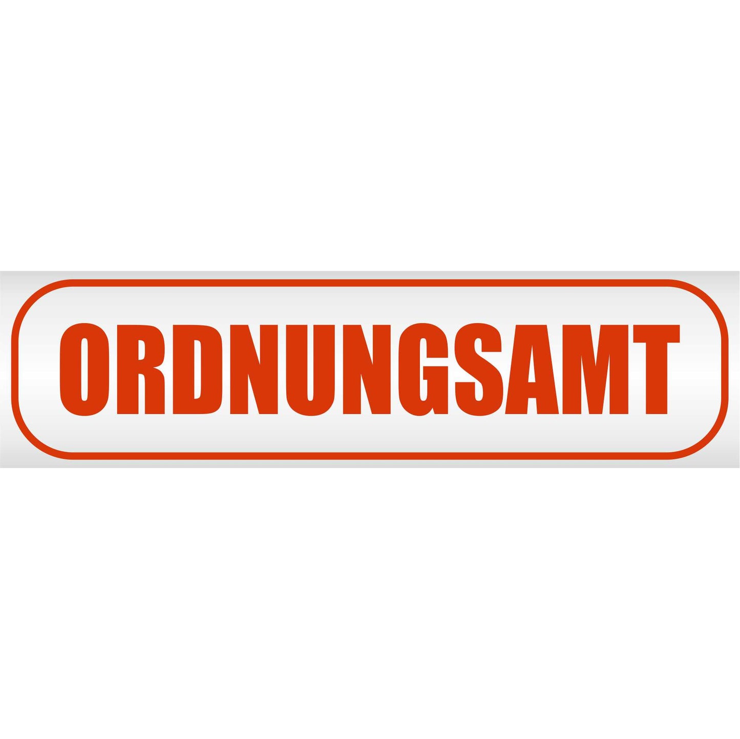 Magnetschild - Ordnungsamt - Magnetfolie für Auto - LKW - Truck - Baustelle - Firma