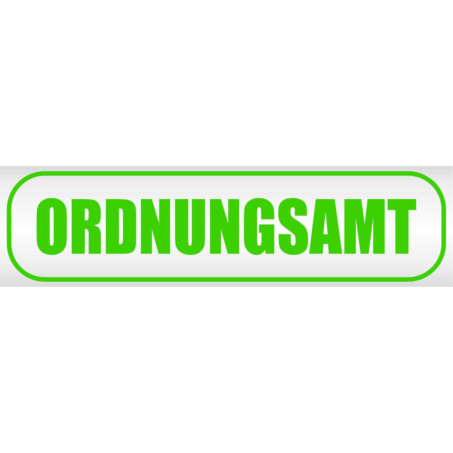 Magnetschild - Ordnungsamt - Magnetfolie für Auto - LKW - Truck - Baustelle - Firma
