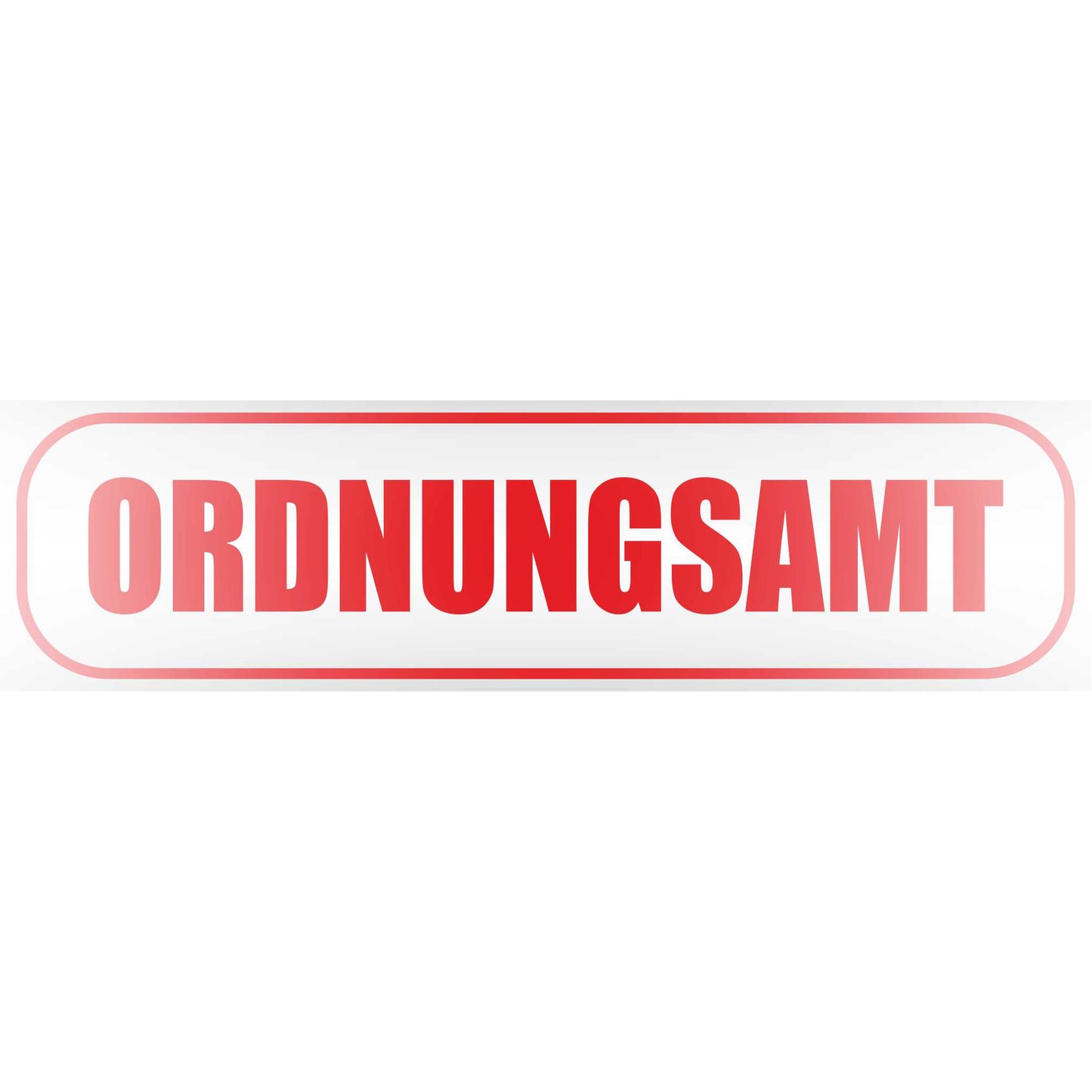 Magnetschild - Ordnungsamt - Magnetfolie für Auto - LKW - Truck - Baustelle - Firma
