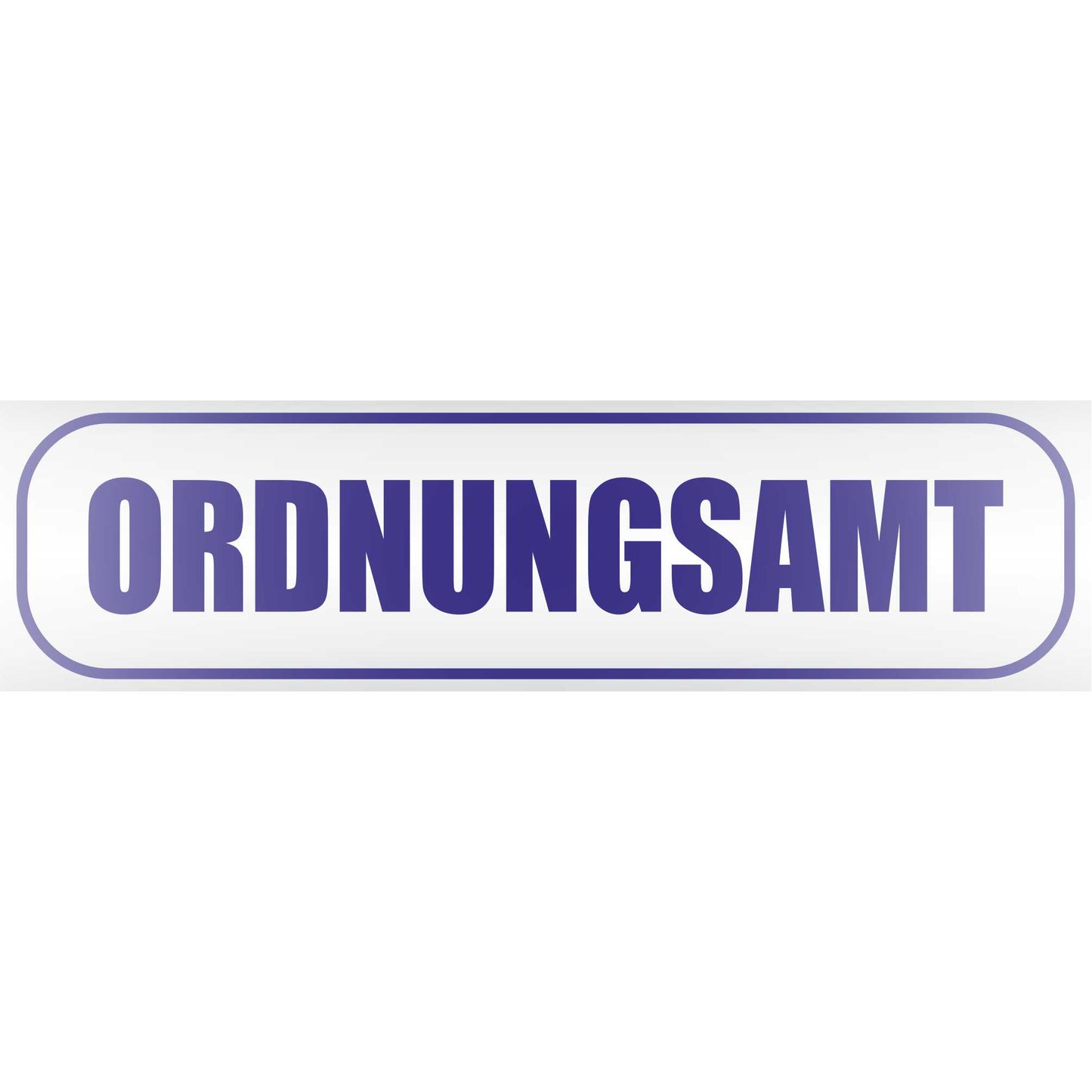 Magnetschild - Ordnungsamt - Magnetfolie für Auto - LKW - Truck - Baustelle - Firma