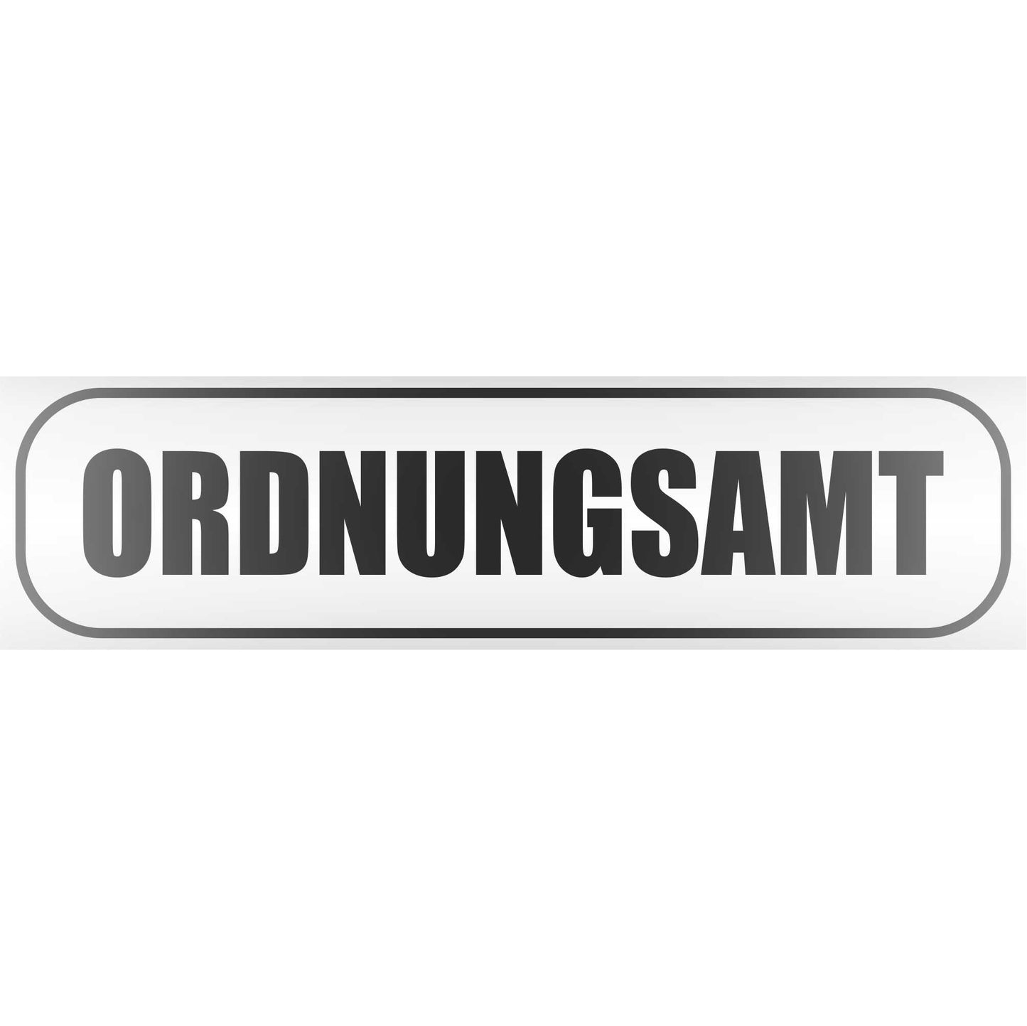 Magnetschild - Ordnungsamt - Magnetfolie für Auto - LKW - Truck - Baustelle - Firma