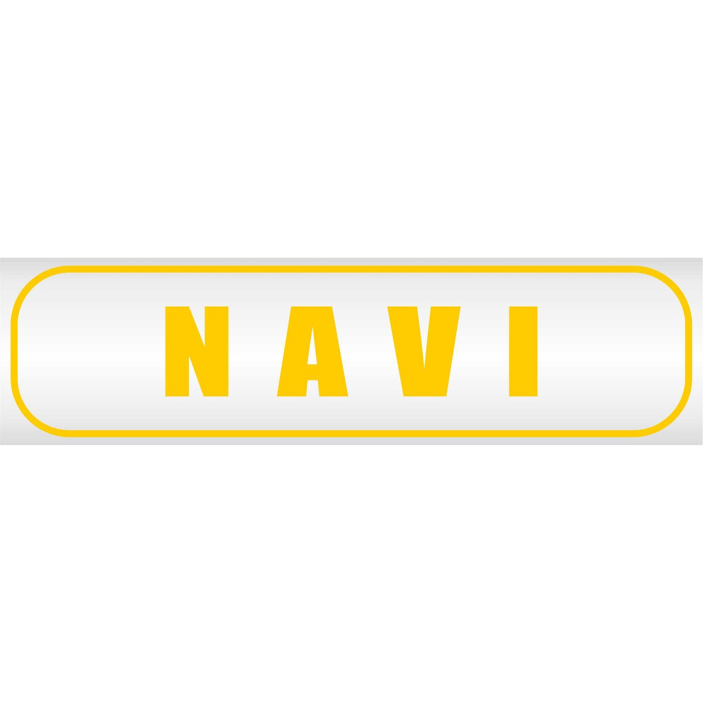 Magnetschild - Navy - Magnetfolie für Auto - LKW - Truck - Baustelle - Firma