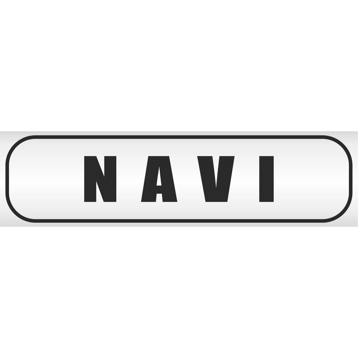 Magnetschild - Navy - Magnetfolie für Auto - LKW - Truck - Baustelle - Firma