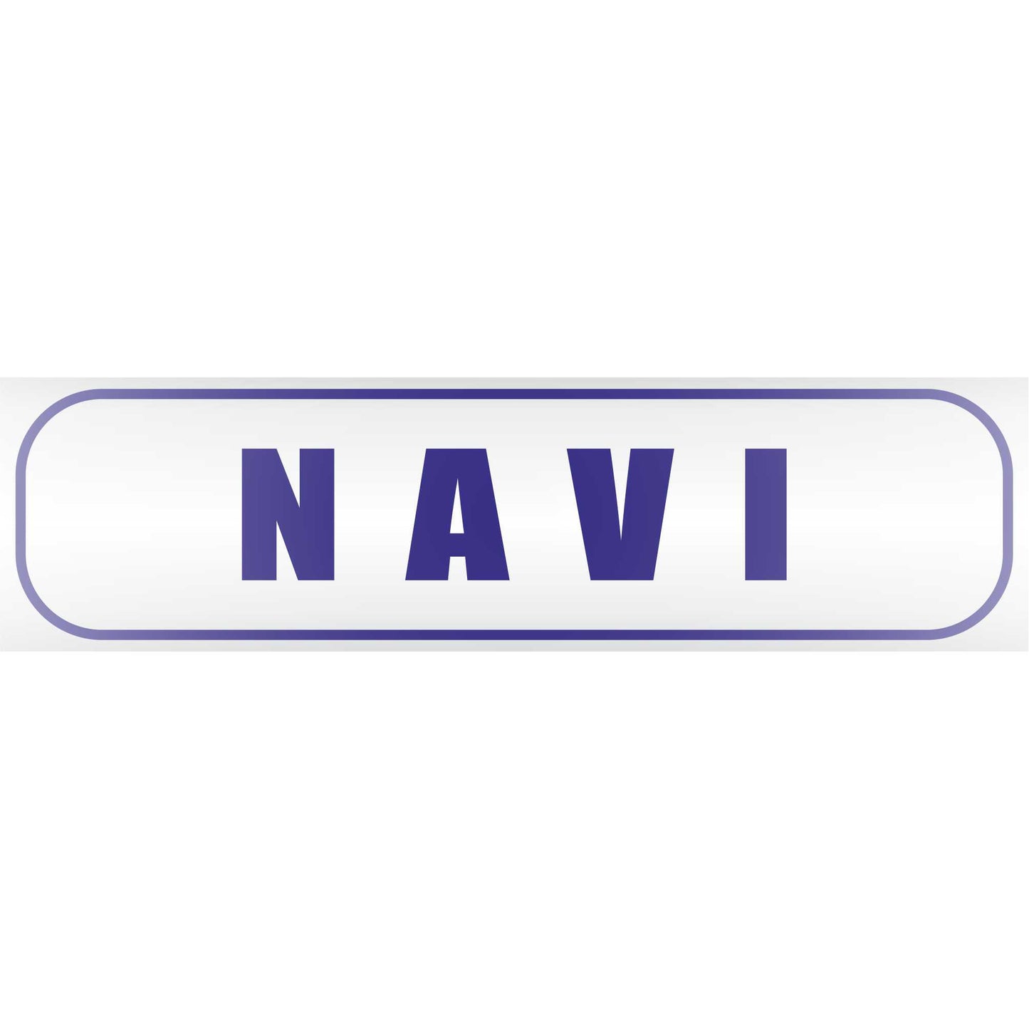 Magnetschild - Navy - Magnetfolie für Auto - LKW - Truck - Baustelle - Firma