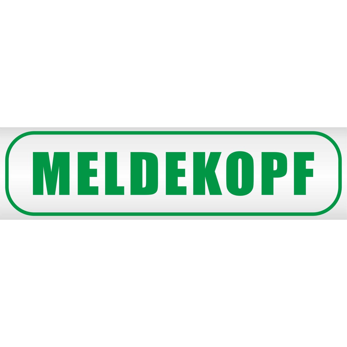 Magnetschild - Meldekopf Stab Schreiberling Assistent BW Bundeswehr Fahrzeug Übung Soldat - Magnetfolie für Auto - LKW - Truck - Baustelle - Firma