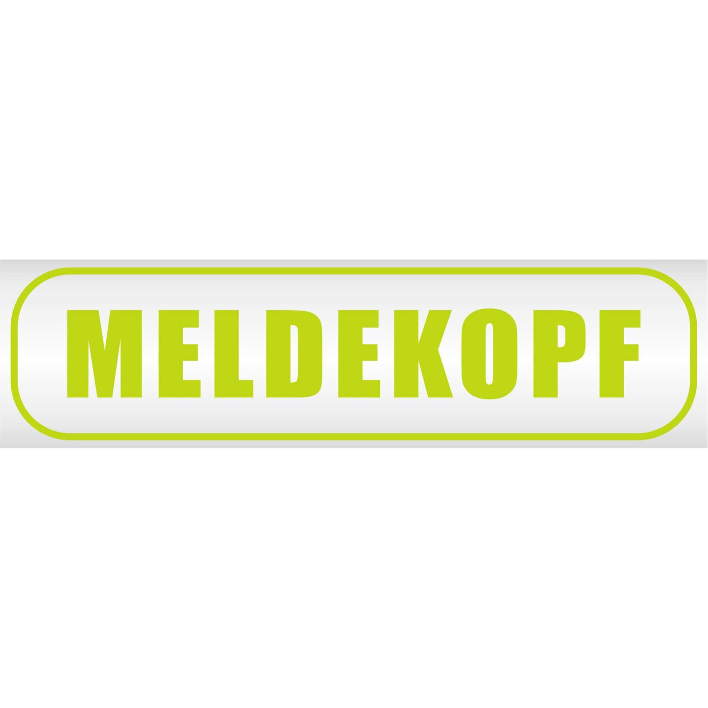 Magnetschild - Meldekopf Stab Schreiberling Assistent BW Bundeswehr Fahrzeug Übung Soldat - Magnetfolie für Auto - LKW - Truck - Baustelle - Firma
