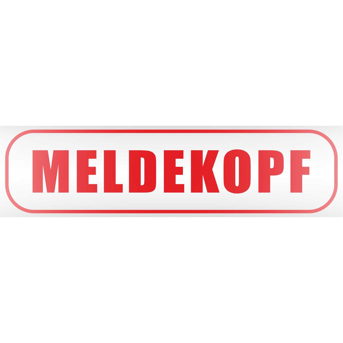 Magnetschild - Meldekopf Stab Schreiberling Assistent BW Bundeswehr Fahrzeug Übung Soldat - Magnetfolie für Auto - LKW - Truck - Baustelle - Firma