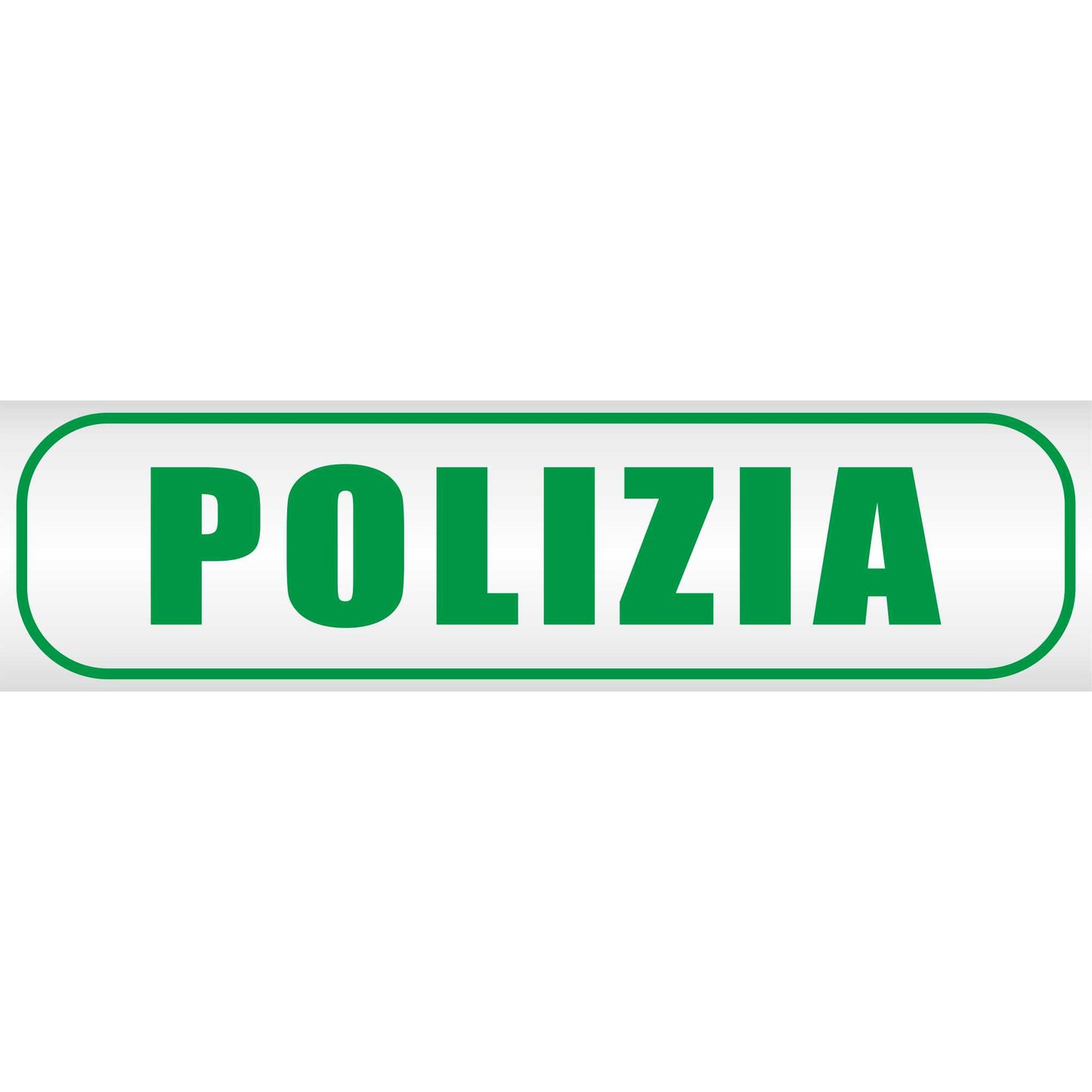 Magnetschild - Polizia - Magnetfolie für Auto - LKW - Truck - Baustelle - Firma