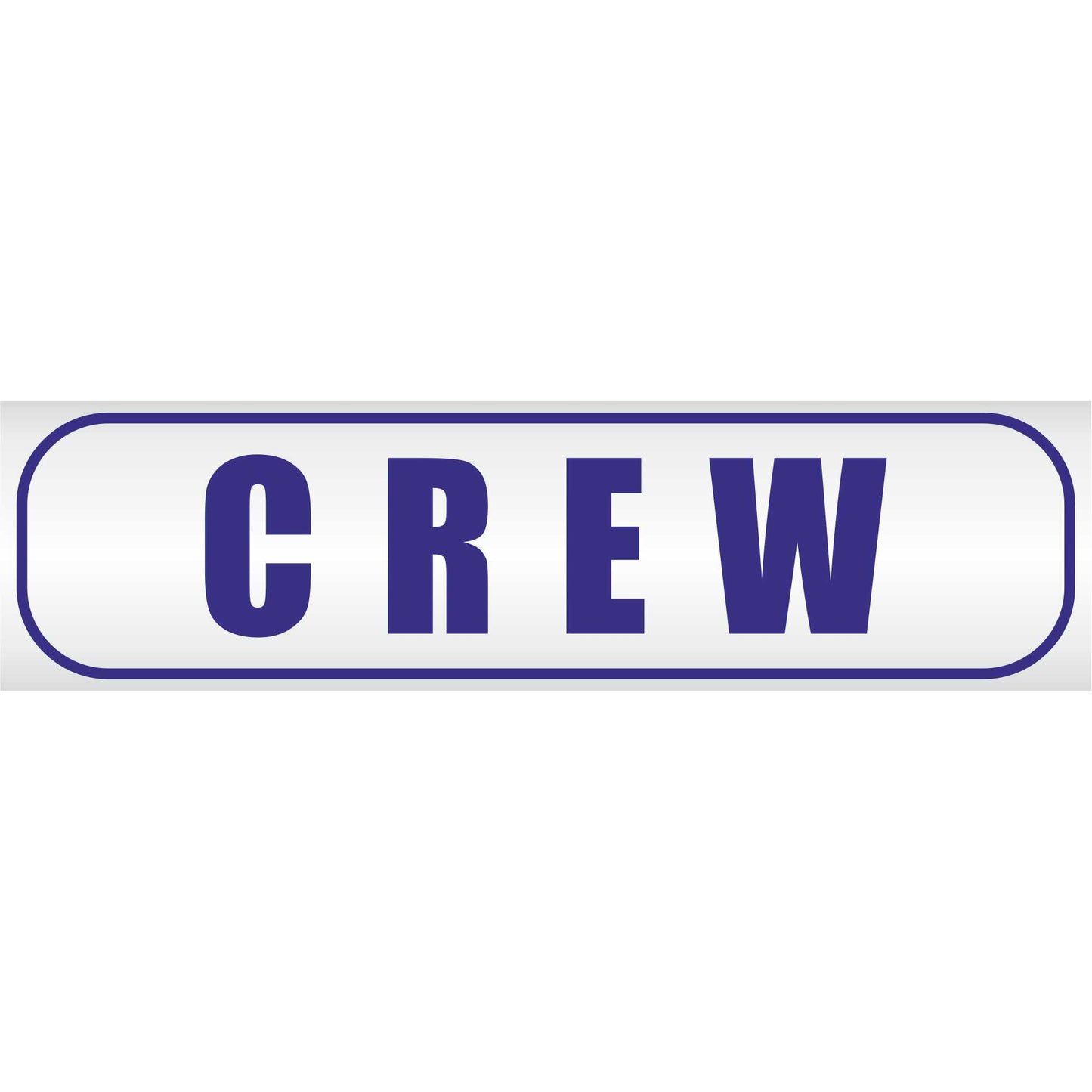 Magnetschild - CREW Mannschaft Verein Security Sicherheitsdienst Fahrzeug - Magnetfolie für Auto - LKW - Truck - Baustelle - Firma
