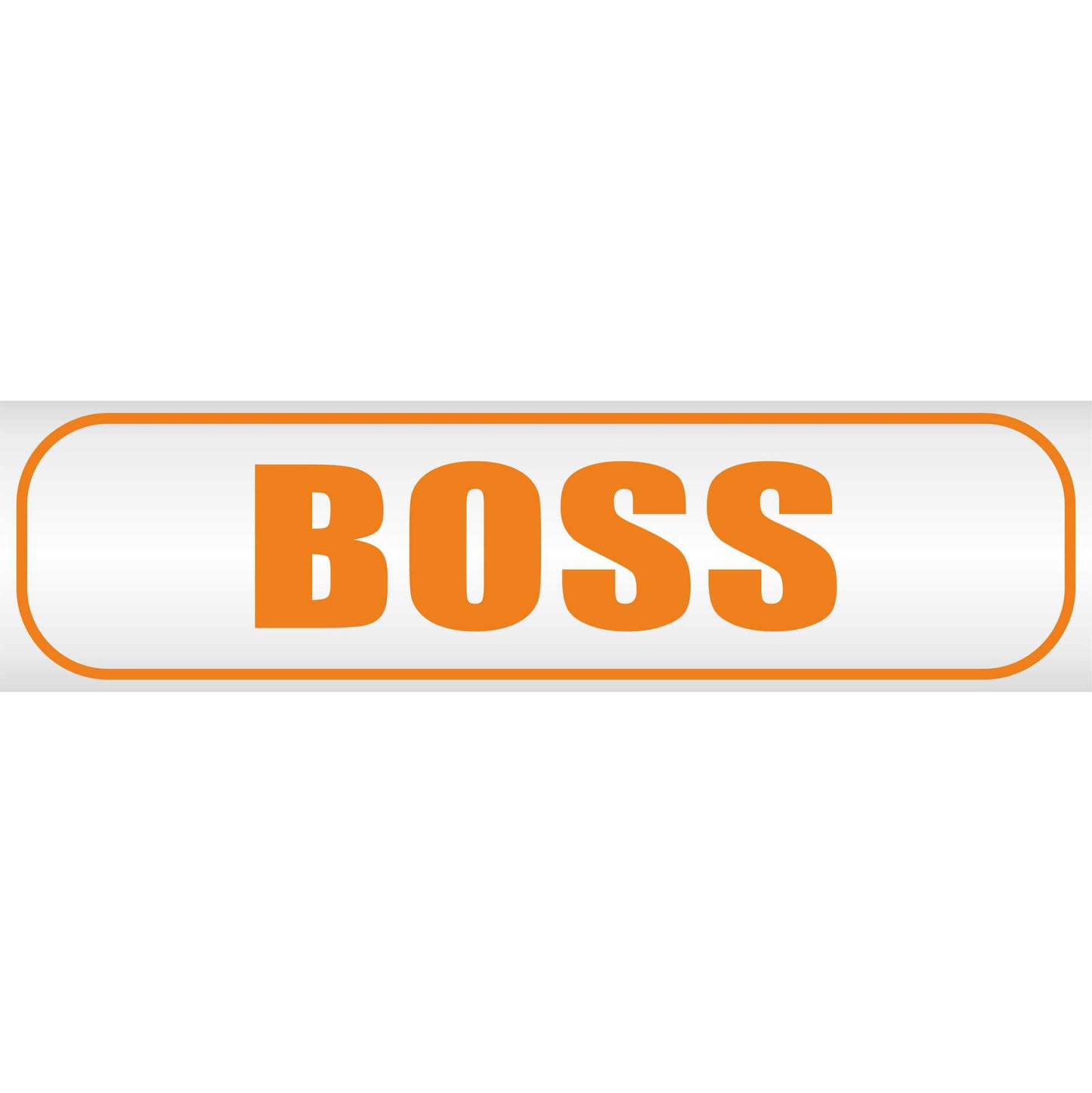 Magnetschild - Boss Chef Arbeitgeber - Magnetfolie für Auto - LKW - Truck - Baustelle - Firma