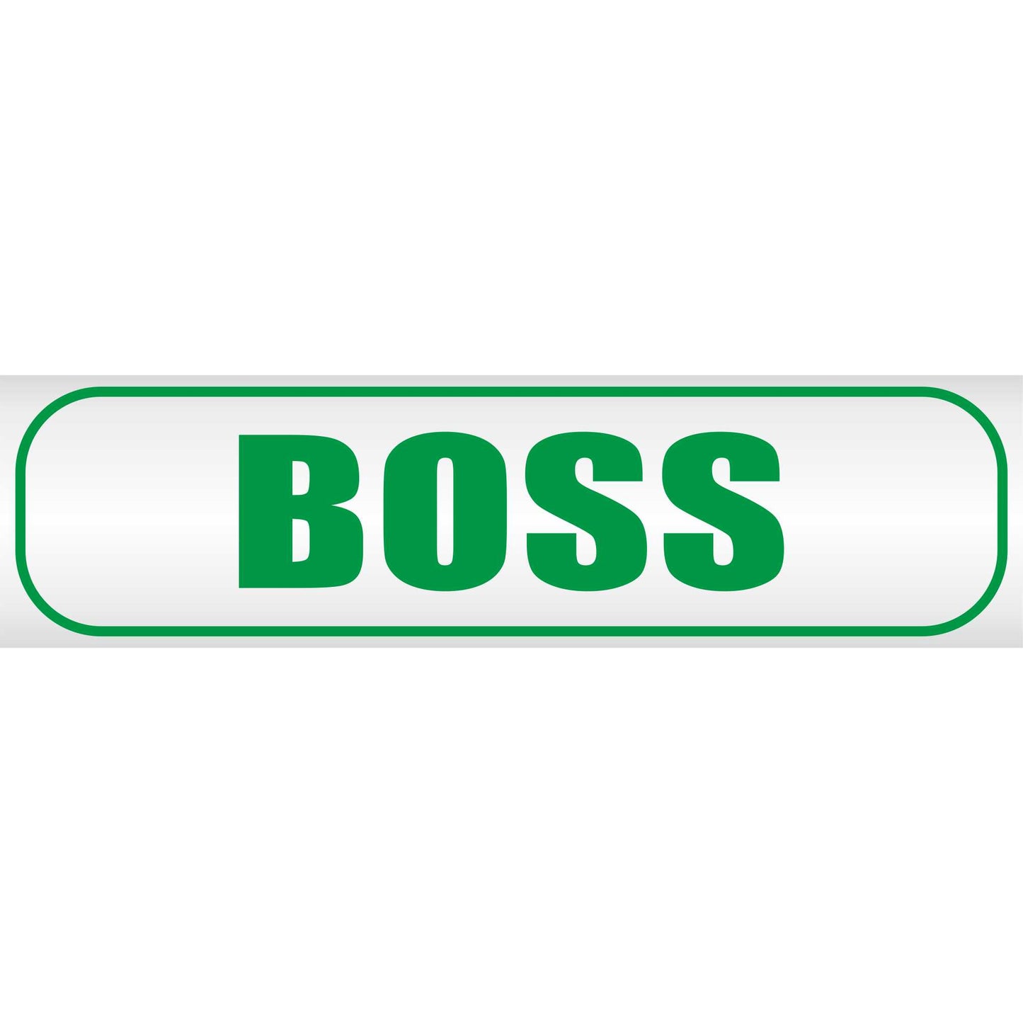 Magnetschild - Boss Chef Arbeitgeber - Magnetfolie für Auto - LKW - Truck - Baustelle - Firma