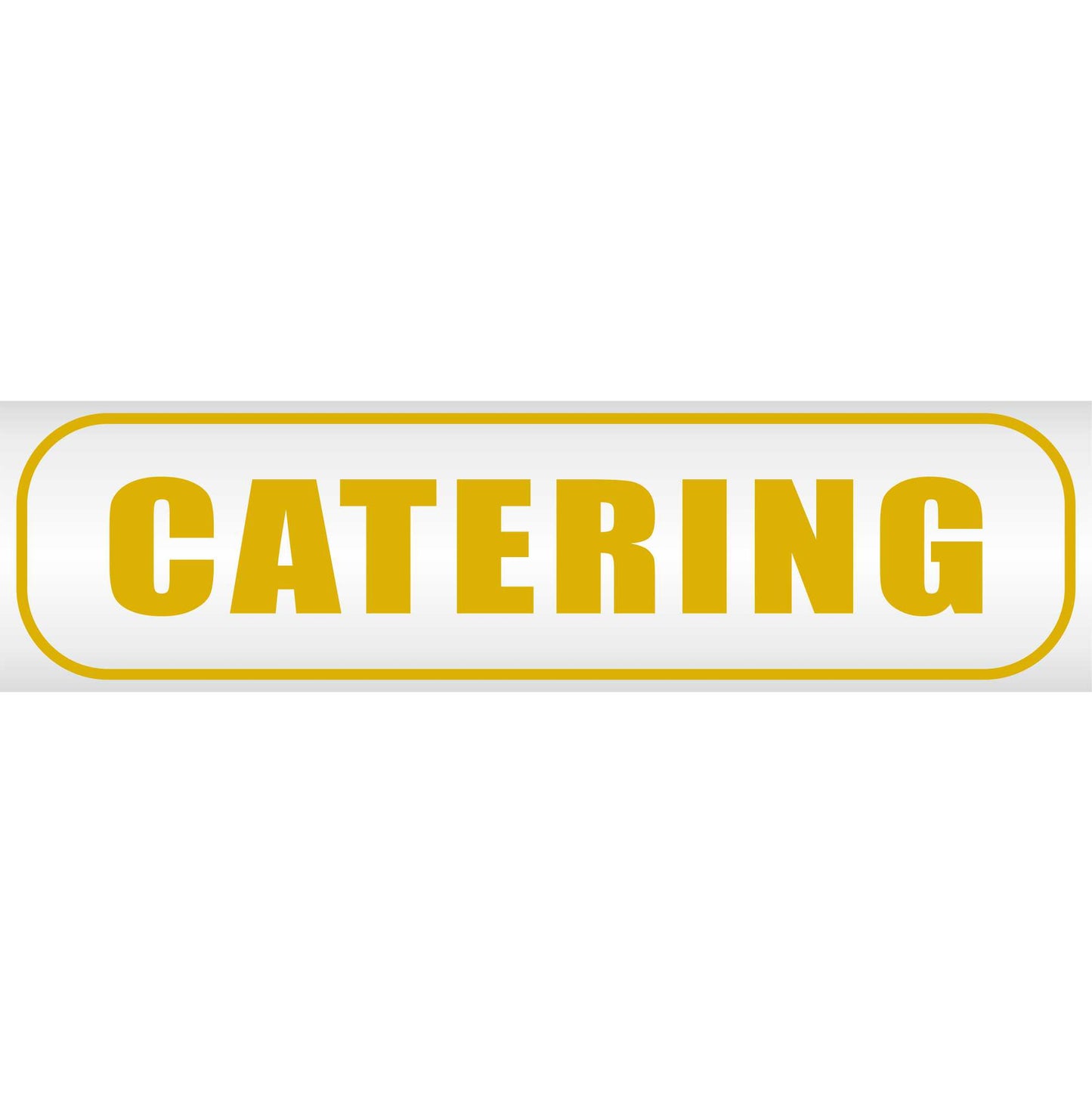 Magnetschild - Catering - Magnetfolie für Auto - LKW - Truck - Baustelle - Firma