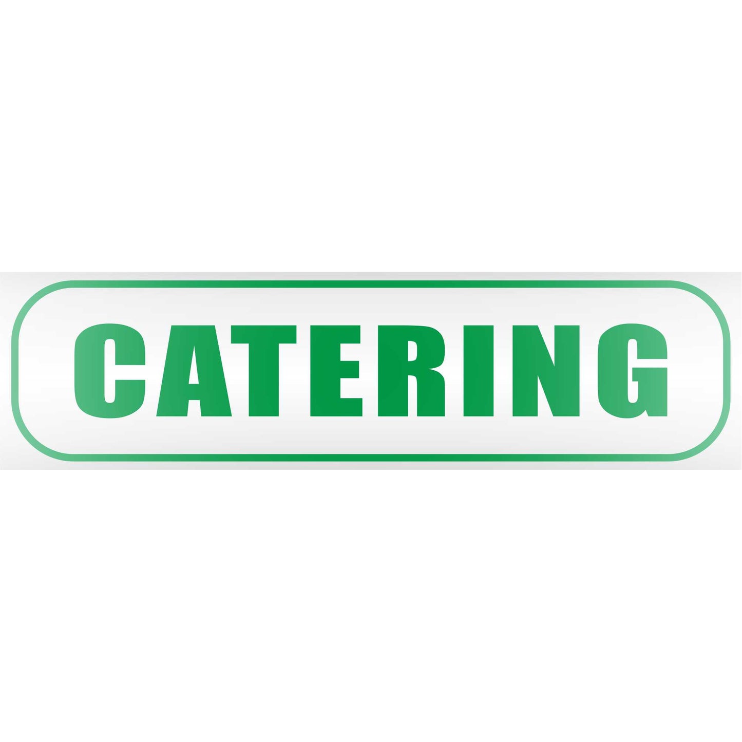 Magnetschild - Catering - Magnetfolie für Auto - LKW - Truck - Baustelle - Firma