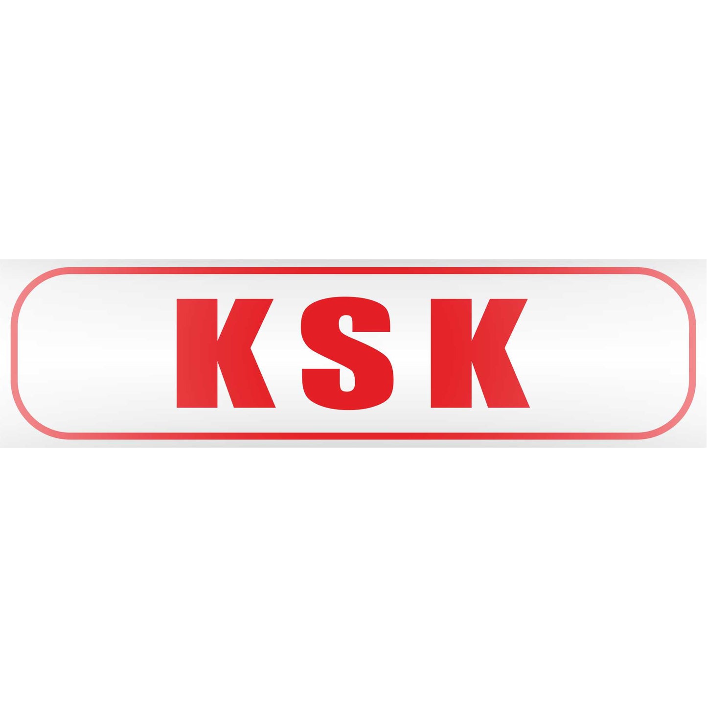 Magnetschild - KSK Kommando Spezialkräfte - Magnetfolie für Auto - LKW - Truck - Baustelle - Firma
