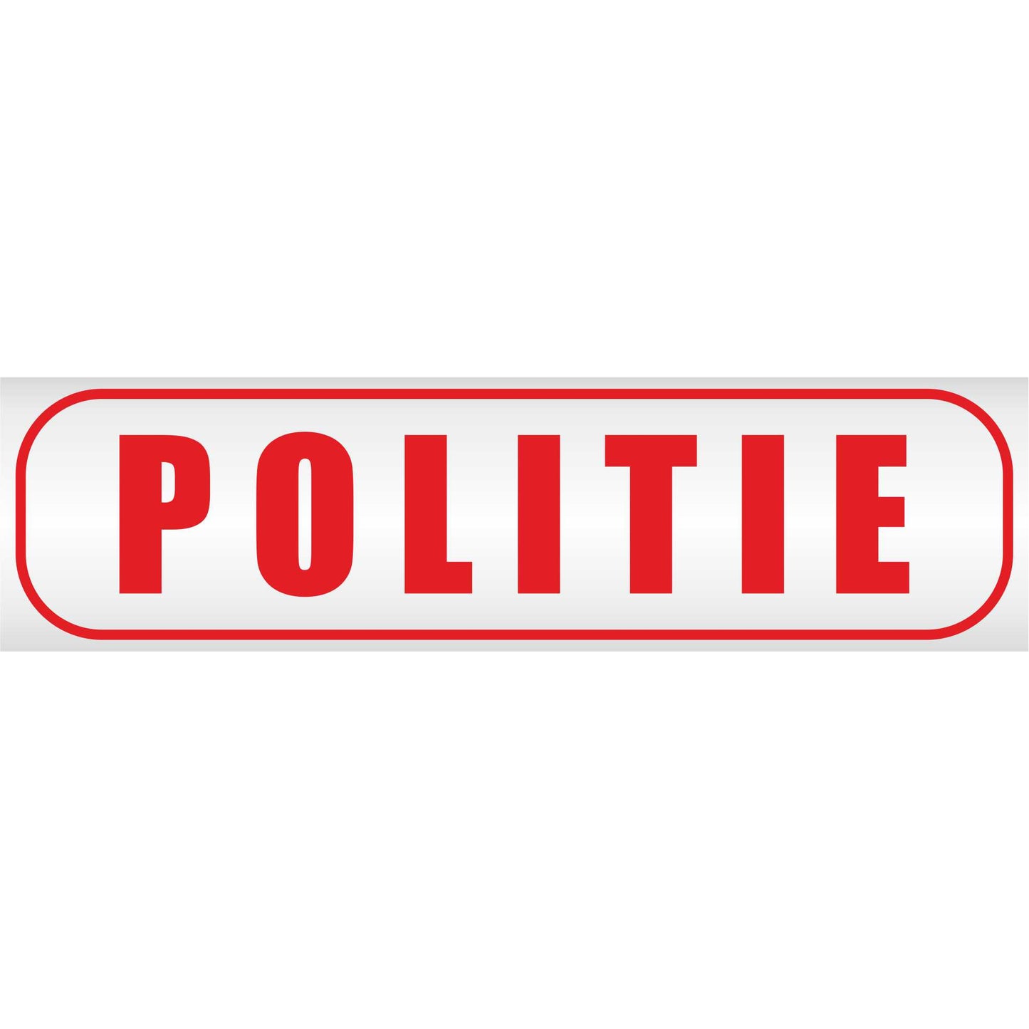 Magnetschild - Politie - Magnetfolie für Auto - LKW - Truck - Baustelle - Firma