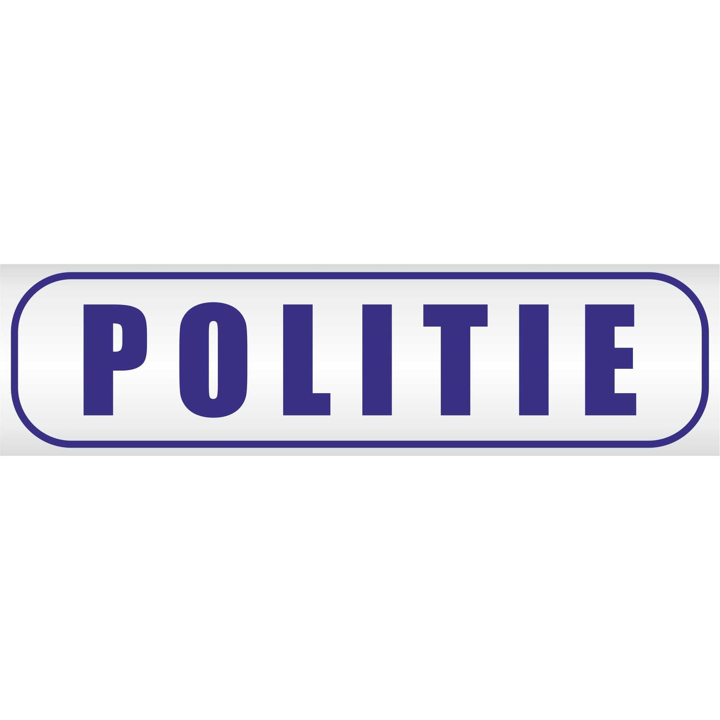 Magnetschild - Politie - Magnetfolie für Auto - LKW - Truck - Baustelle - Firma