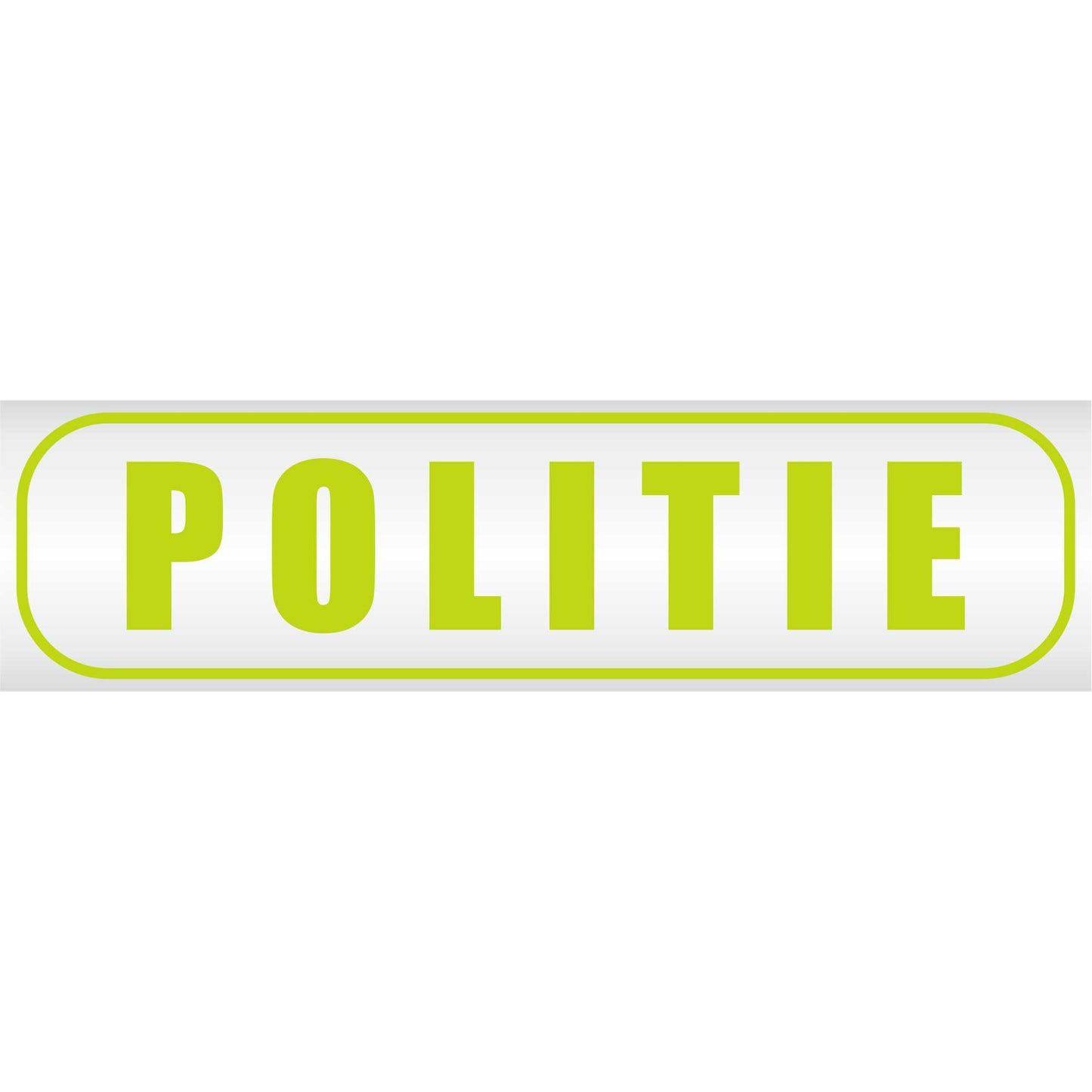 Magnetschild - Politie - Magnetfolie für Auto - LKW - Truck - Baustelle - Firma