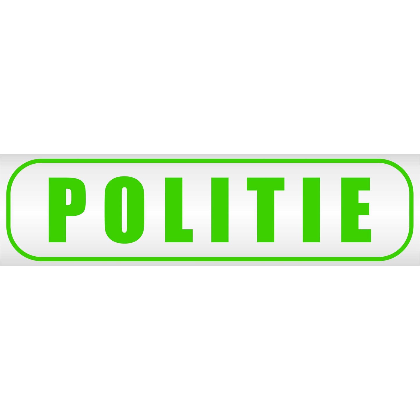 Magnetschild - Politie - Magnetfolie für Auto - LKW - Truck - Baustelle - Firma