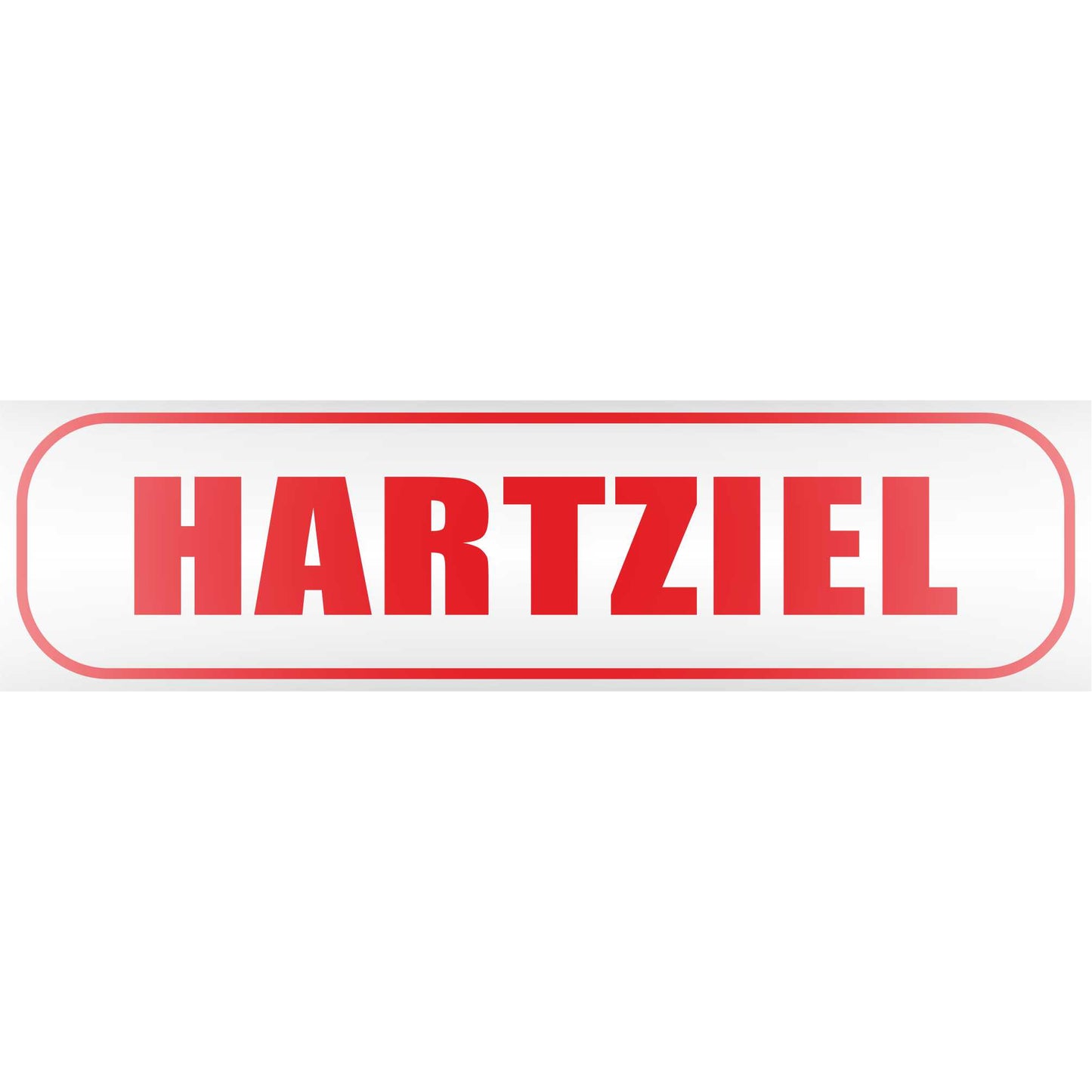 Magnetschild - Hartziel - Magnetfolie für Auto - LKW - Truck - Baustelle - Firma