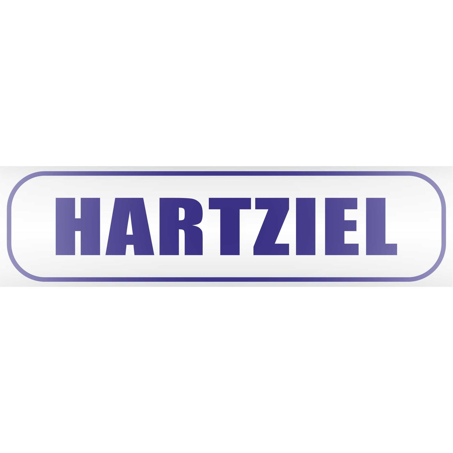 Magnetschild - Hartziel - Magnetfolie für Auto - LKW - Truck - Baustelle - Firma