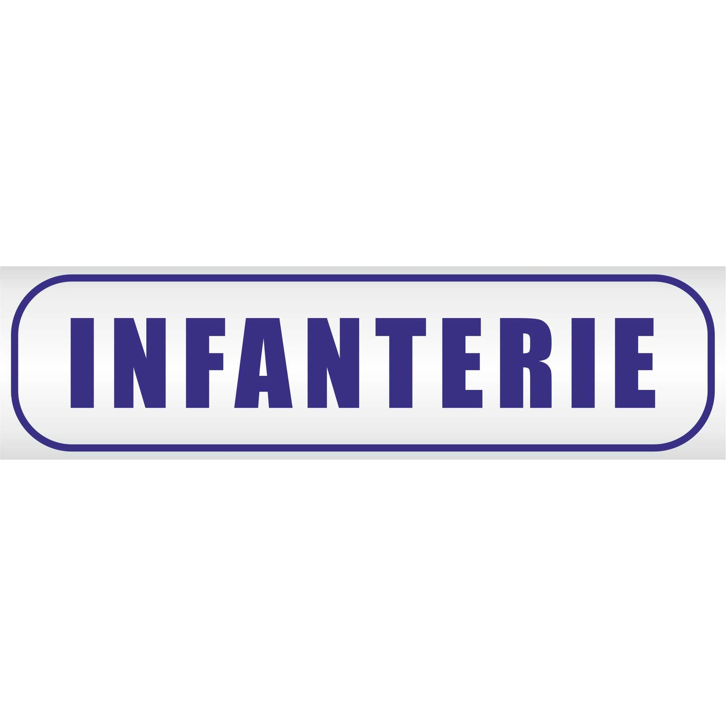 Magnetschild - Infantrie - Magnetfolie für Auto - LKW - Truck - Baustelle - Firma