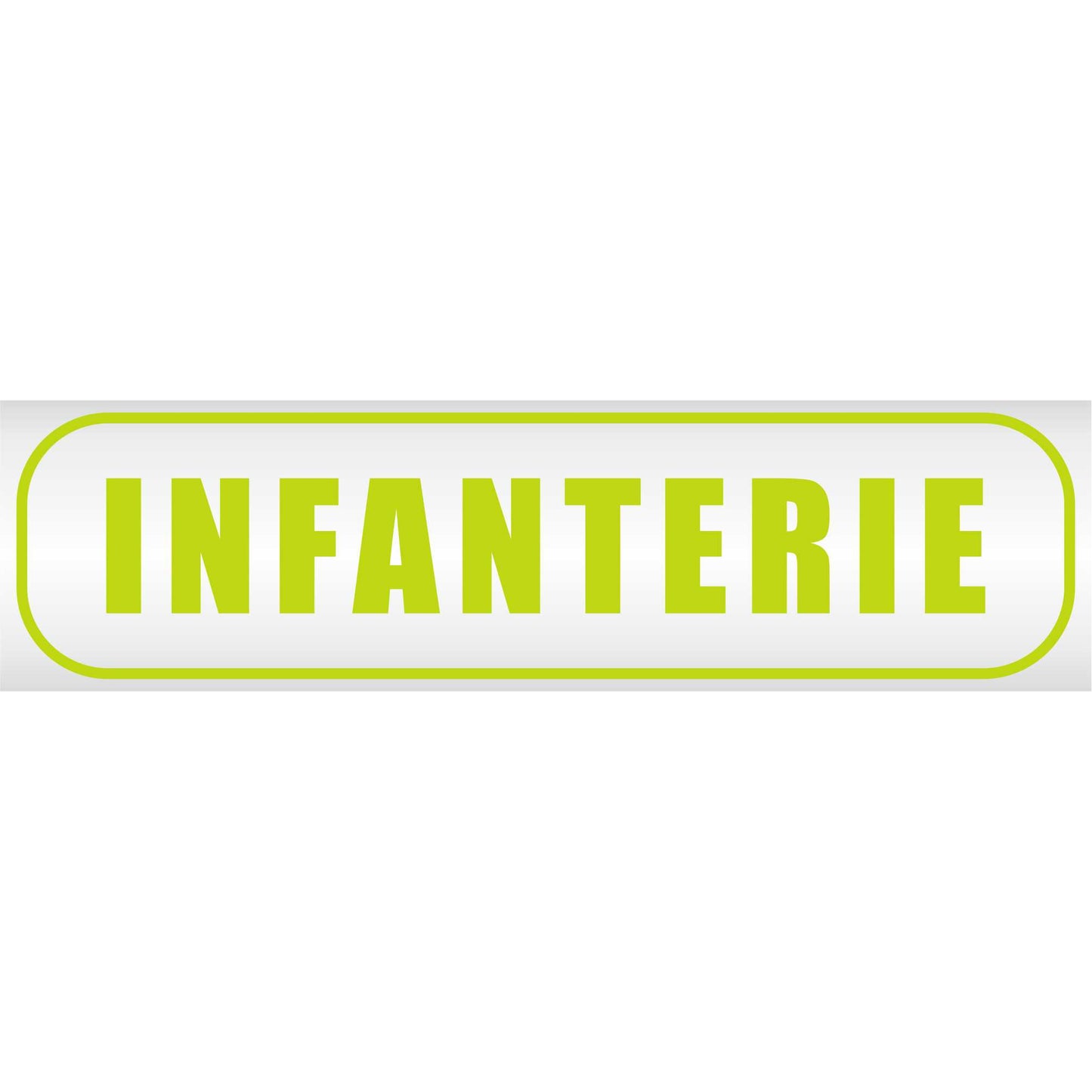 Magnetschild - Infantrie - Magnetfolie für Auto - LKW - Truck - Baustelle - Firma