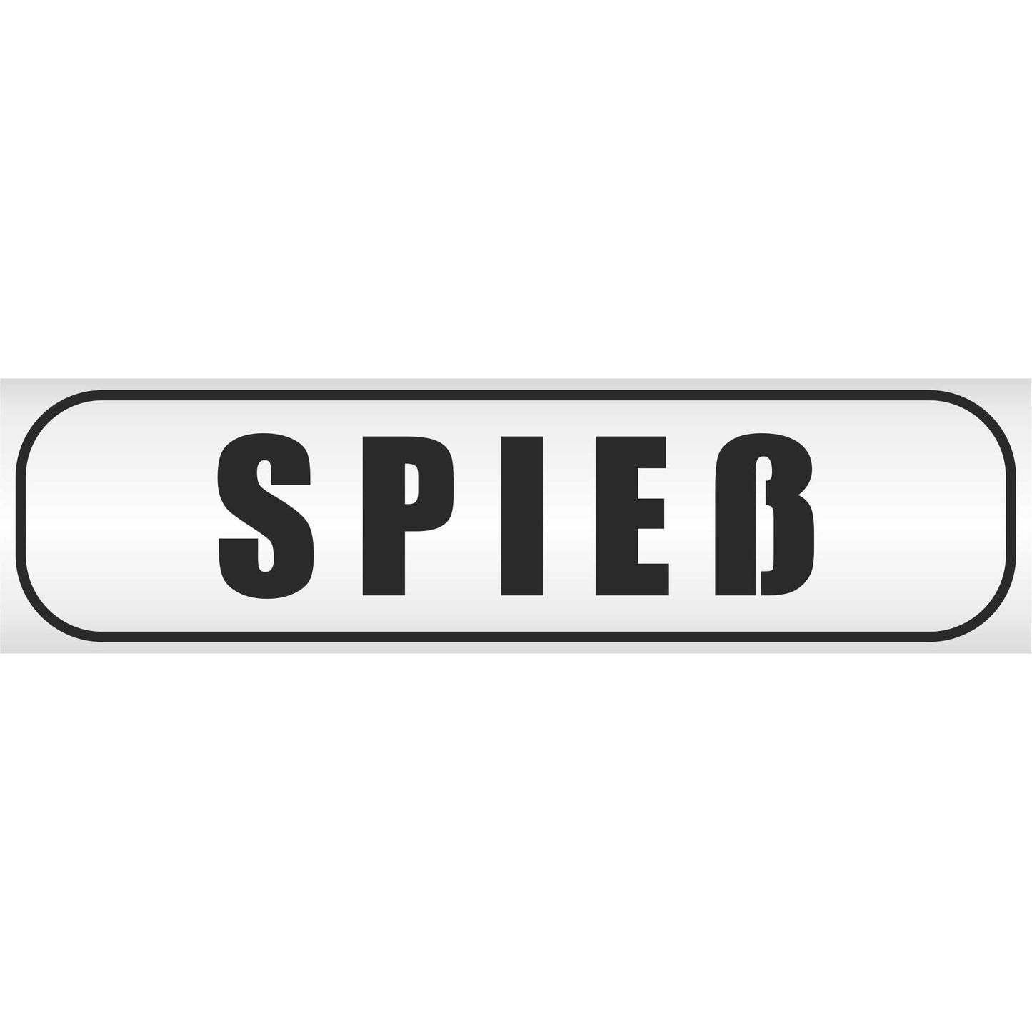 Magnetschild - Spieß Kompanie Chef KP FW - Magnetfolie für Auto - LKW - Truck - Baustelle - Firma