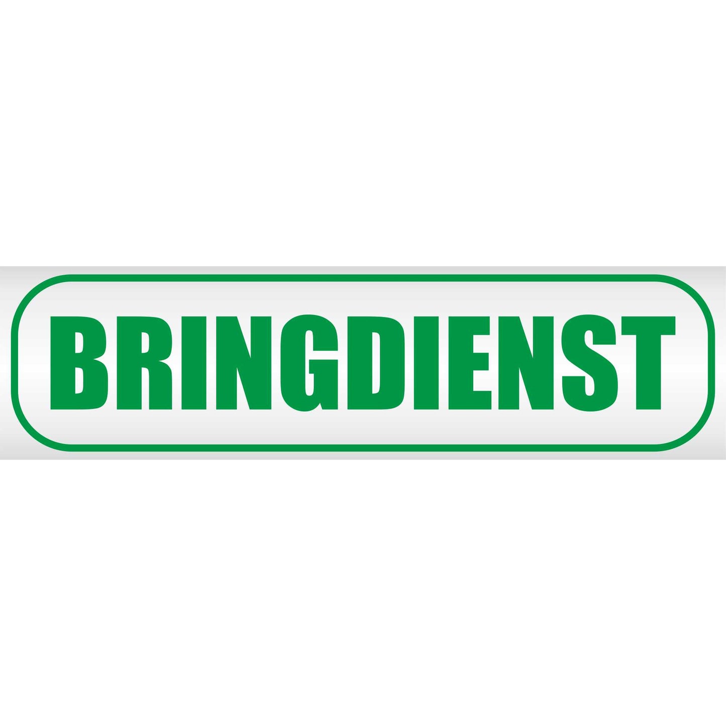 Magnetschild - Bringdienst - Magnetfolie für Auto - LKW - Truck - Baustelle - Firma