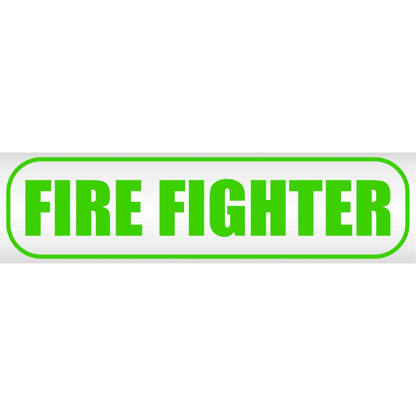 Magnetschild - Fire Fighter - Magnetfolie für Auto - LKW - Truck - Baustelle - Firma
