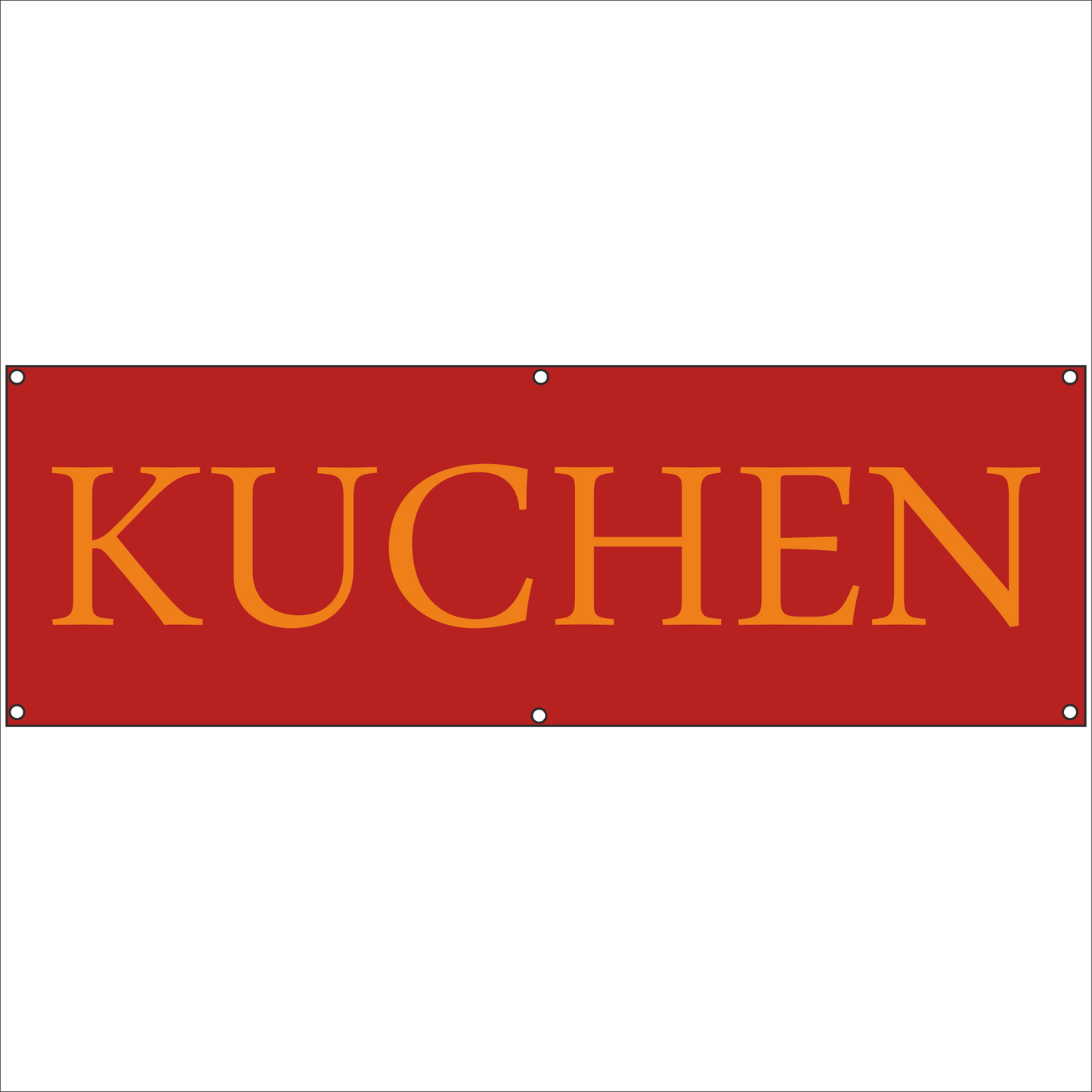 Werbeplane - Gerüstplane - p103 - Kuchen - NEU - Plane für Baustelle- Garten- Zaun oder Veranstaltung