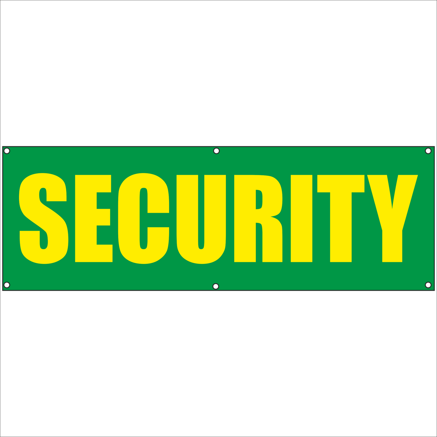 Werbeplane - Gerüstplane - p111 - Security - NEU - Plane für Baustelle- Garten- Zaun oder Veranstaltung
