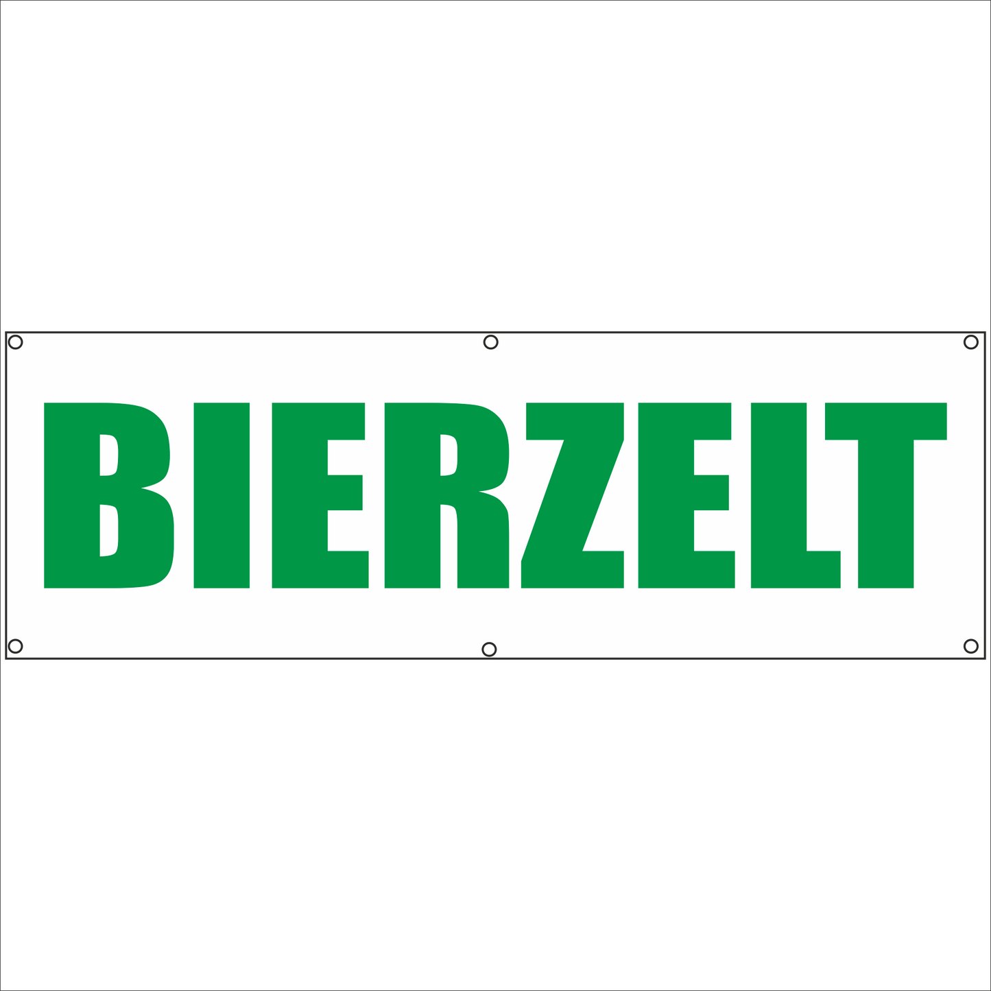 Werbeplane - Gerüstplane - p119 - Bierzelt - NEU - Plane für Baustelle- Garten- Zaun oder Veranstaltung