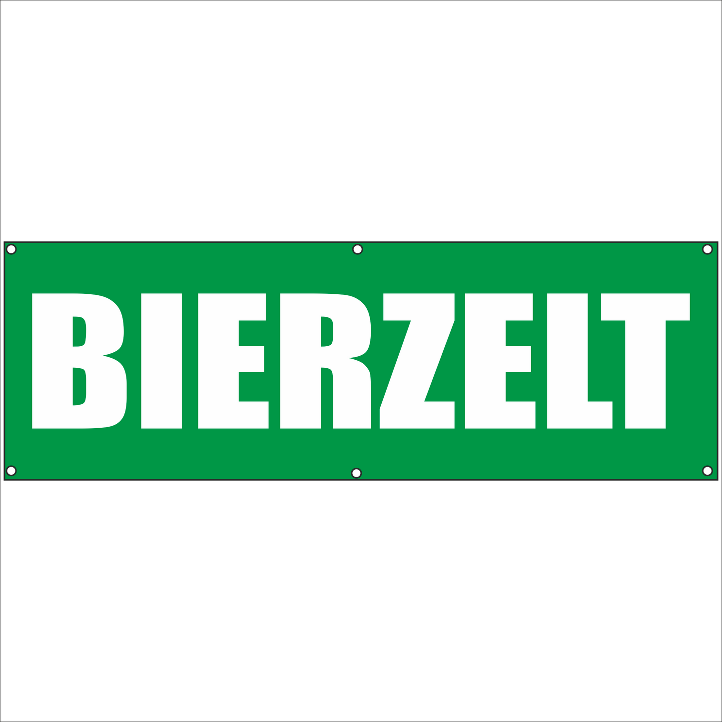 Werbeplane - Gerüstplane - p119 - Bierzelt - NEU - Plane für Baustelle- Garten- Zaun oder Veranstaltung
