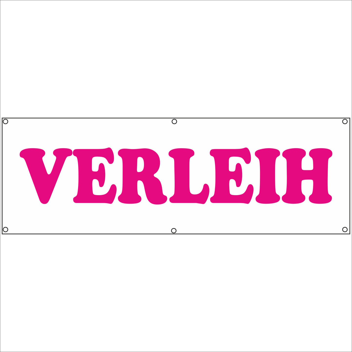 Werbeplane - Gerüstplane - p127 - Verleih - NEU - Plane für Baustelle- Garten- Zaun oder Veranstaltung