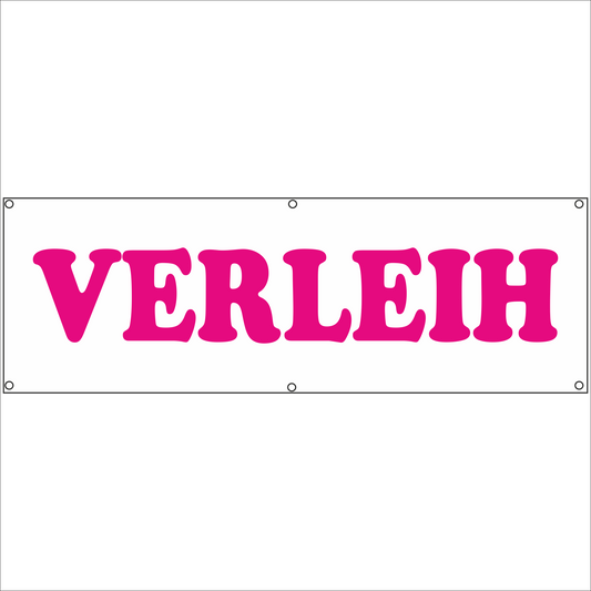 Werbeplane - Gerüstplane - p127 - Verleih - NEU - Plane für Baustelle- Garten- Zaun oder Veranstaltung