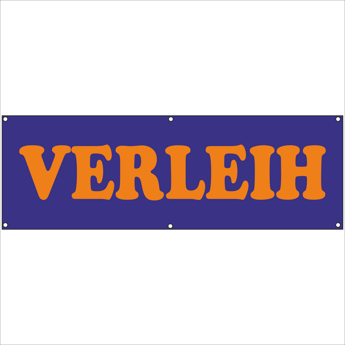 Werbeplane - Gerüstplane - p127 - Verleih - NEU - Plane für Baustelle- Garten- Zaun oder Veranstaltung