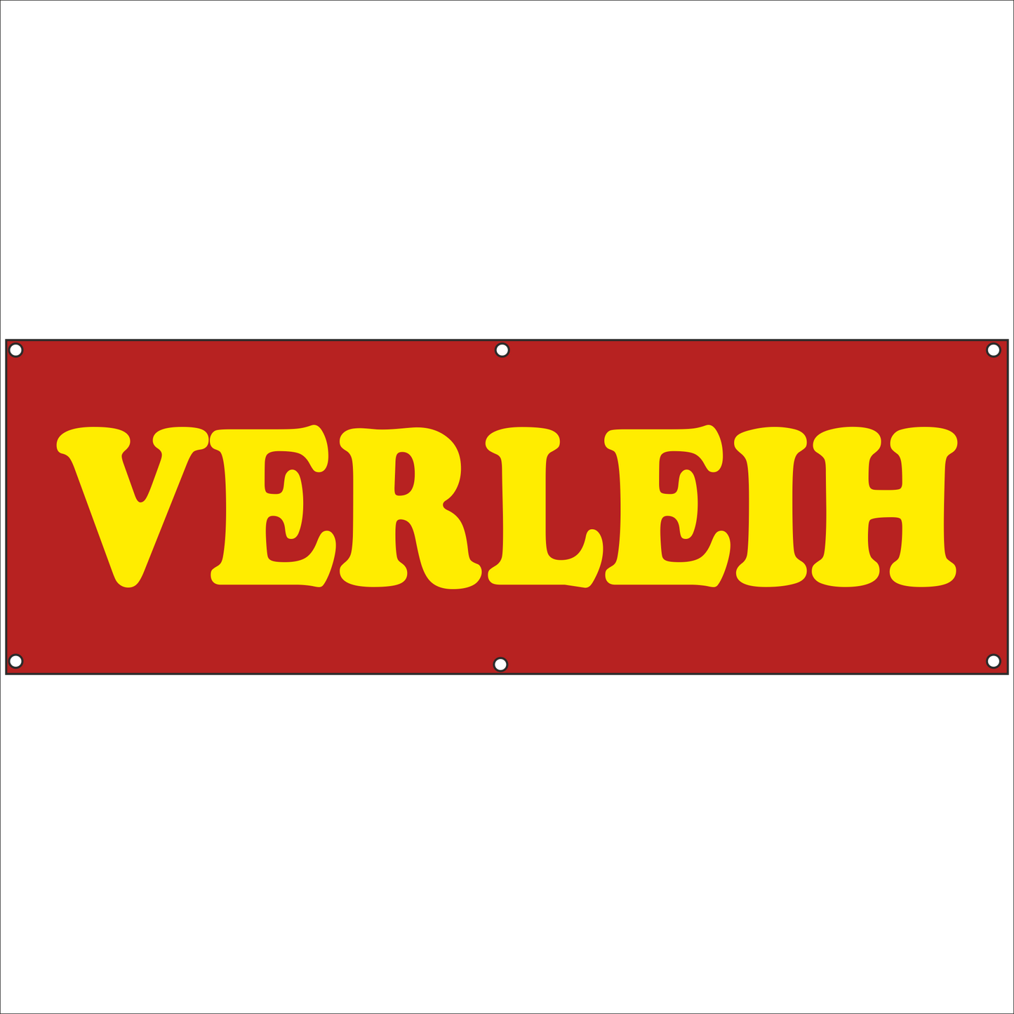 Werbeplane - Gerüstplane - p127 - Verleih - NEU - Plane für Baustelle- Garten- Zaun oder Veranstaltung