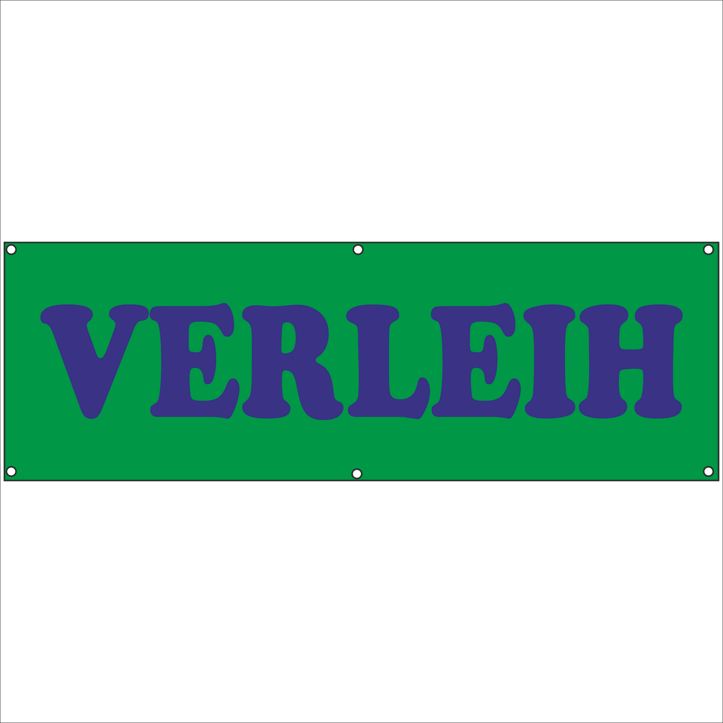 Werbeplane - Gerüstplane - p127 - Verleih - NEU - Plane für Baustelle- Garten- Zaun oder Veranstaltung