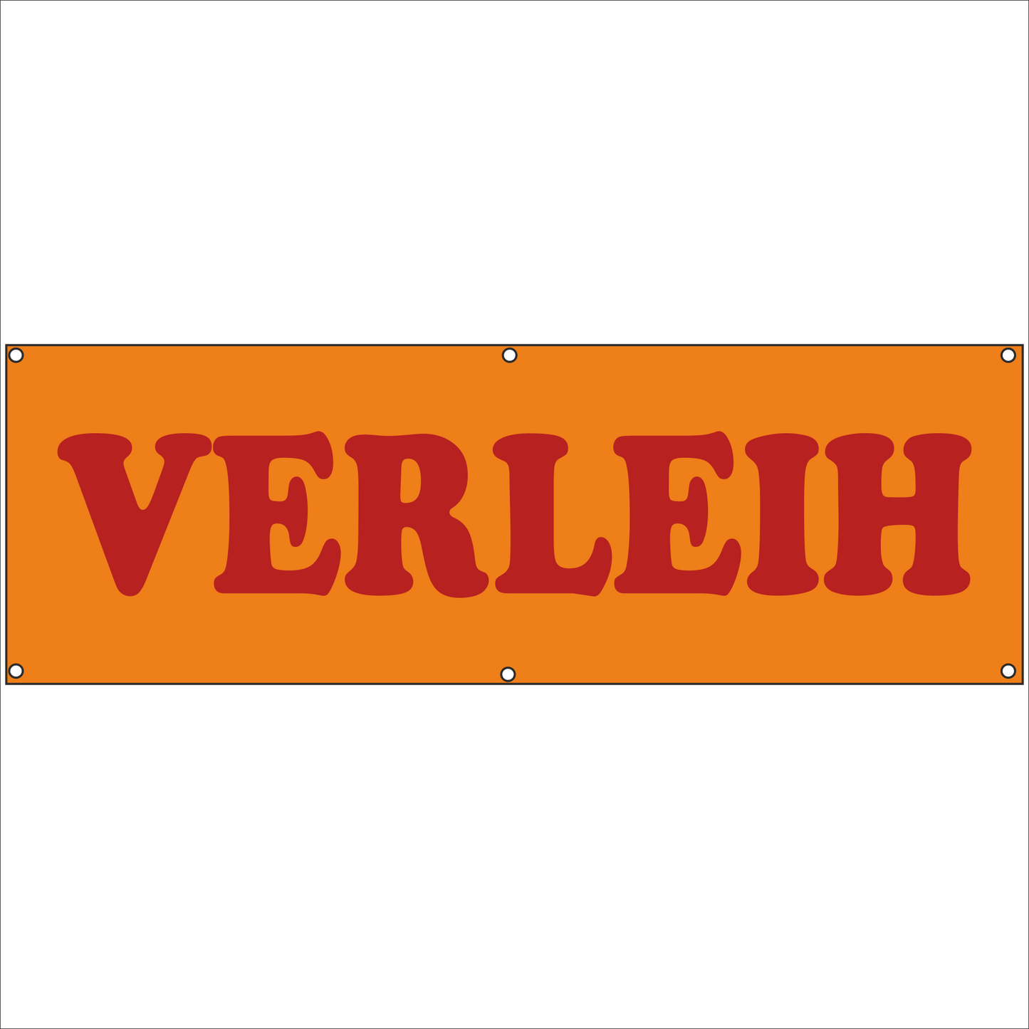 Werbeplane - Gerüstplane - p127 - Verleih - NEU - Plane für Baustelle- Garten- Zaun oder Veranstaltung