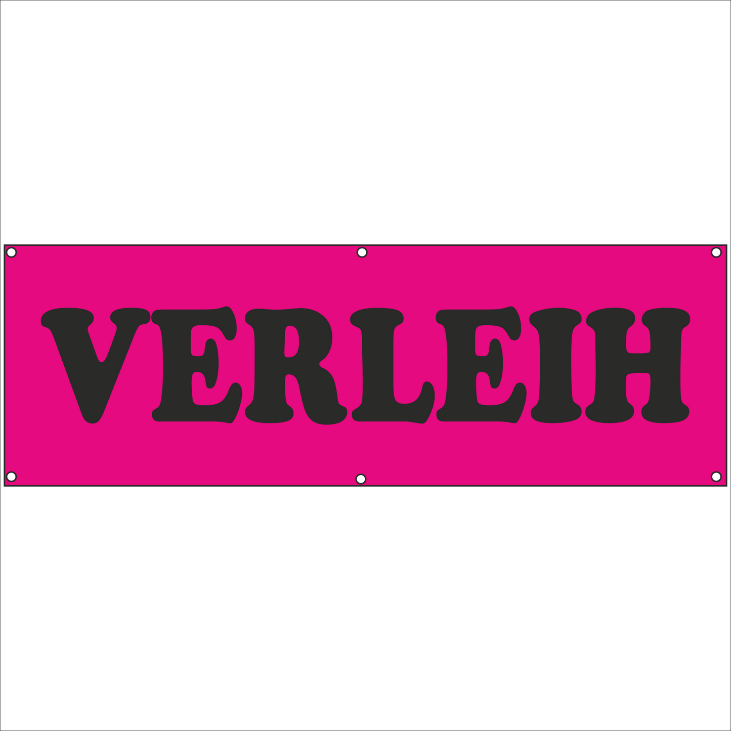 Werbeplane - Gerüstplane - p127 - Verleih - NEU - Plane für Baustelle- Garten- Zaun oder Veranstaltung