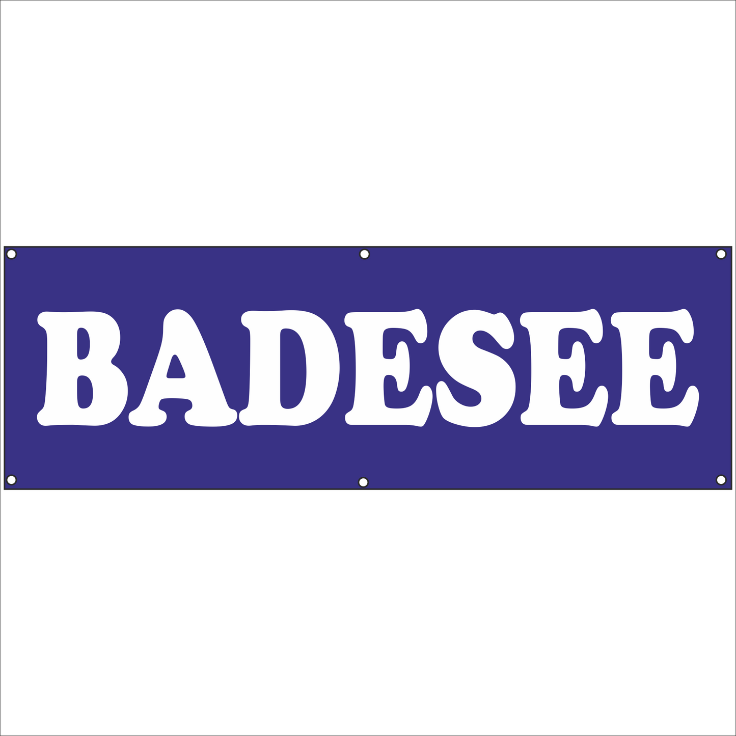 Werbeplane - Gerüstplane - p132 - Badesee - NEU - Plane für Baustelle- Garten- Zaun oder Veranstaltung