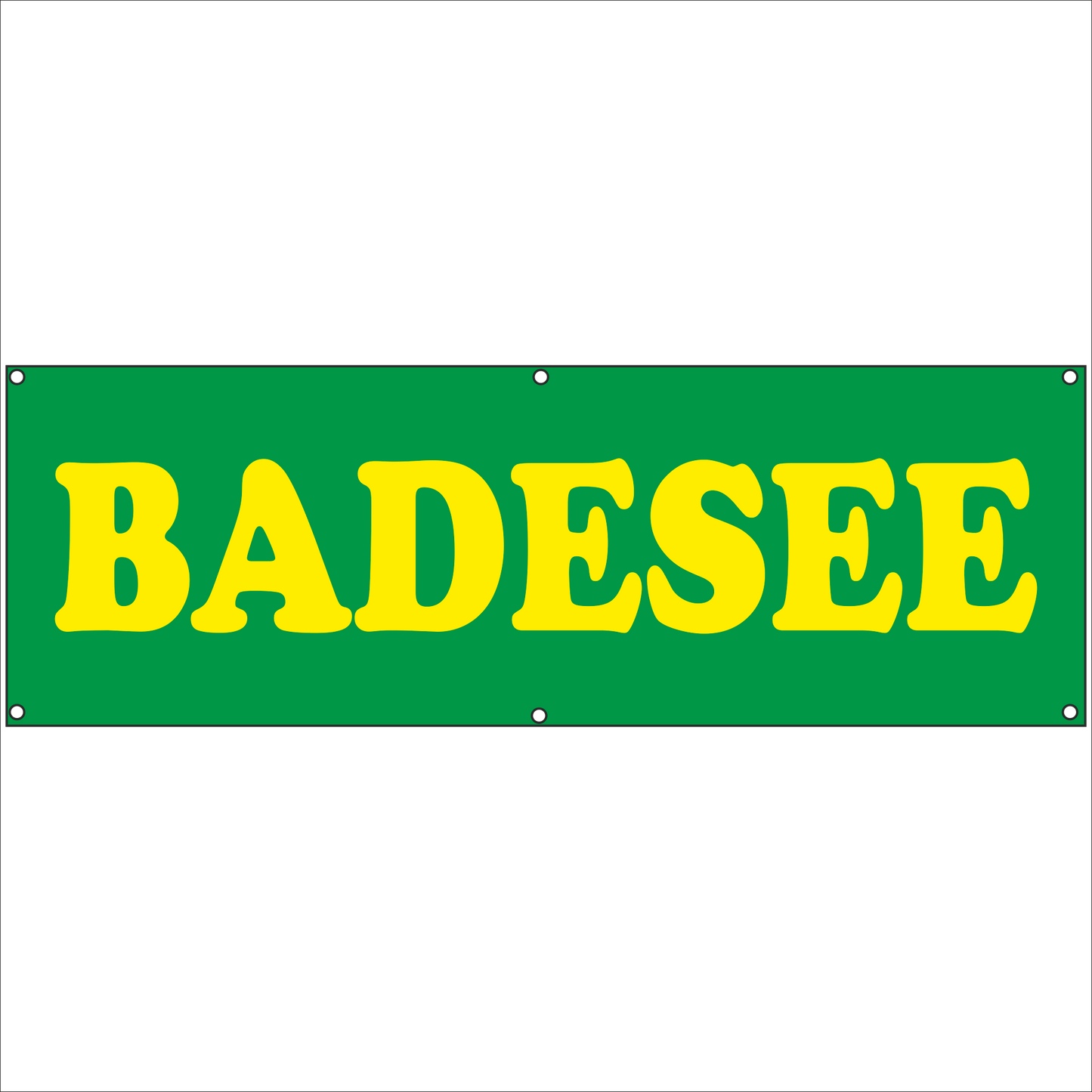 Werbeplane - Gerüstplane - p132 - Badesee - NEU - Plane für Baustelle- Garten- Zaun oder Veranstaltung