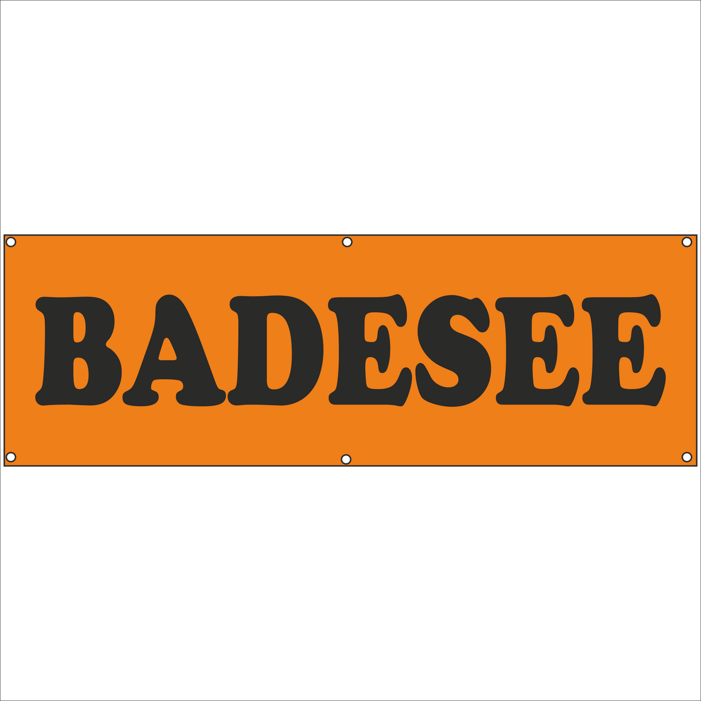 Werbeplane - Gerüstplane - p132 - Badesee - NEU - Plane für Baustelle- Garten- Zaun oder Veranstaltung