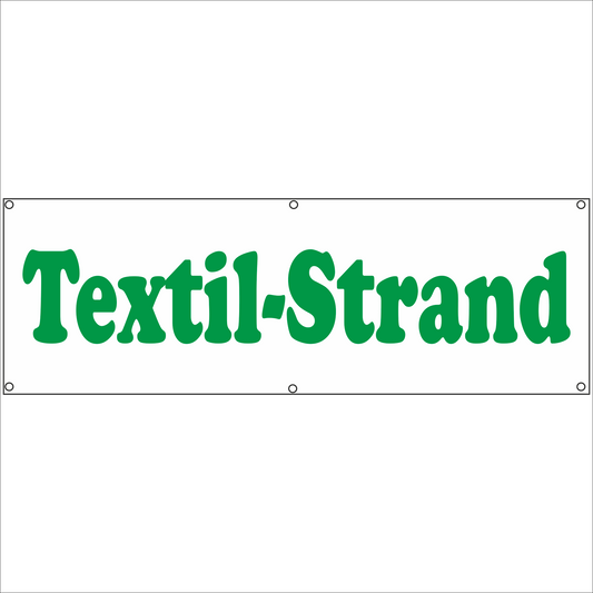 Werbeplane - Gerüstplane - p138 - Textilstrand - NEU - Plane für Baustelle- Garten- Zaun oder Veranstaltung