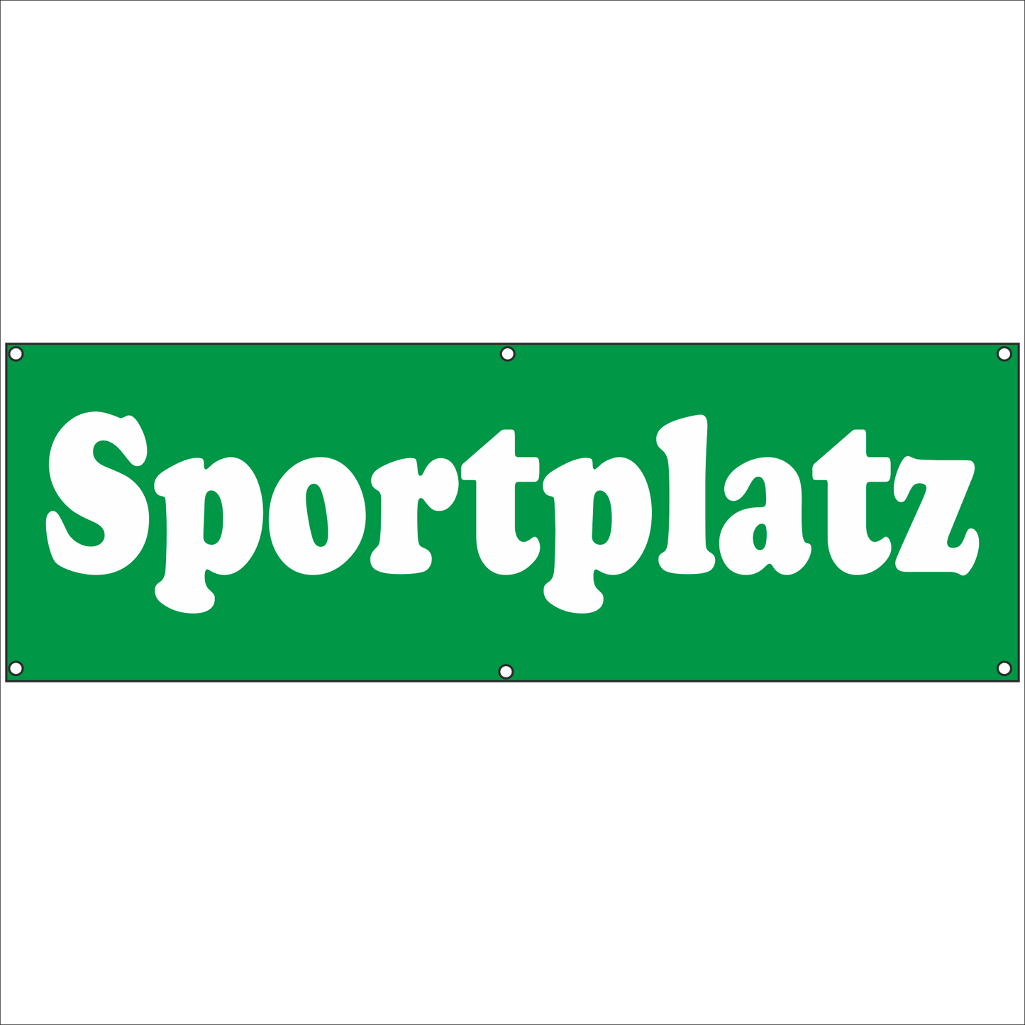 Werbeplane - Gerüstplane - p143 - Sportplatz - NEU - Plane für Baustelle- Garten- Zaun oder Veranstaltung