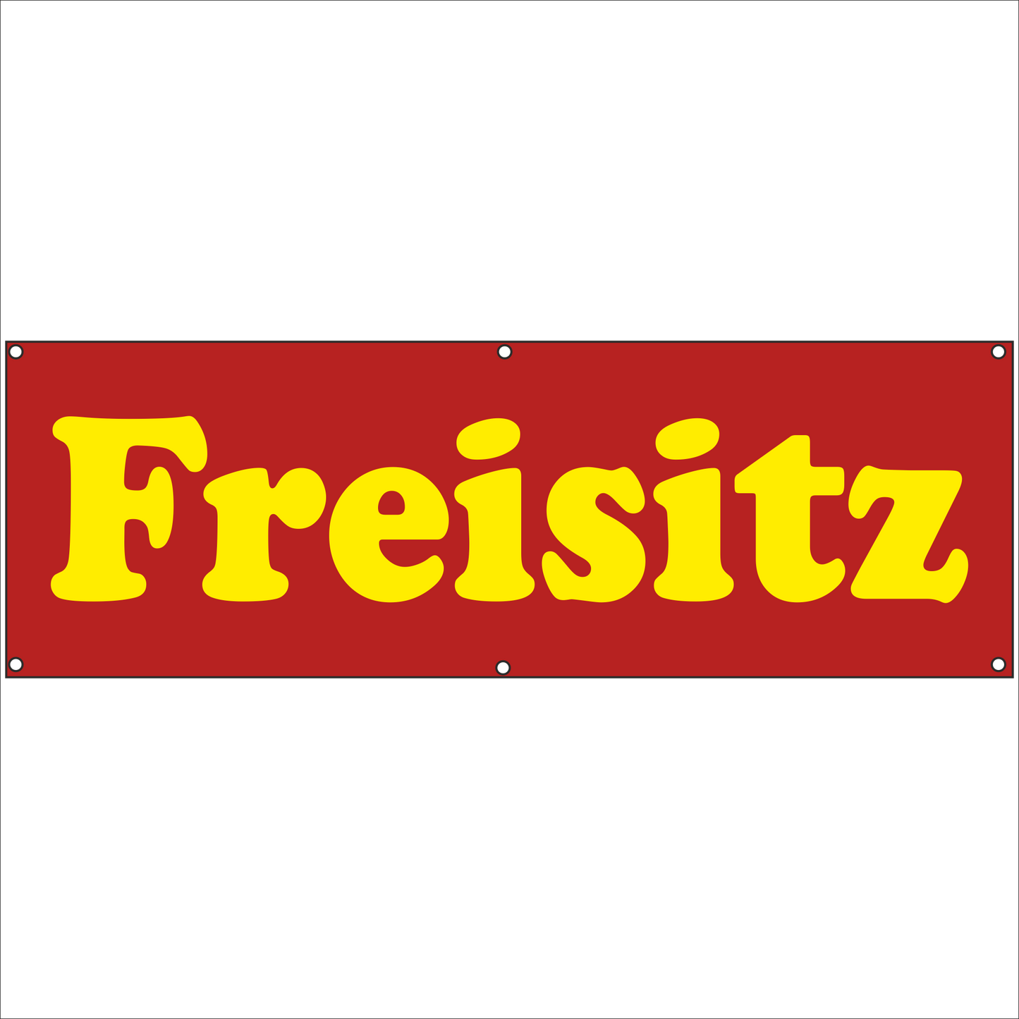 Werbeplane - Gerüstplane - p150 - Freisitz - NEU - Plane für Baustelle- Garten- Zaun oder Veranstaltung