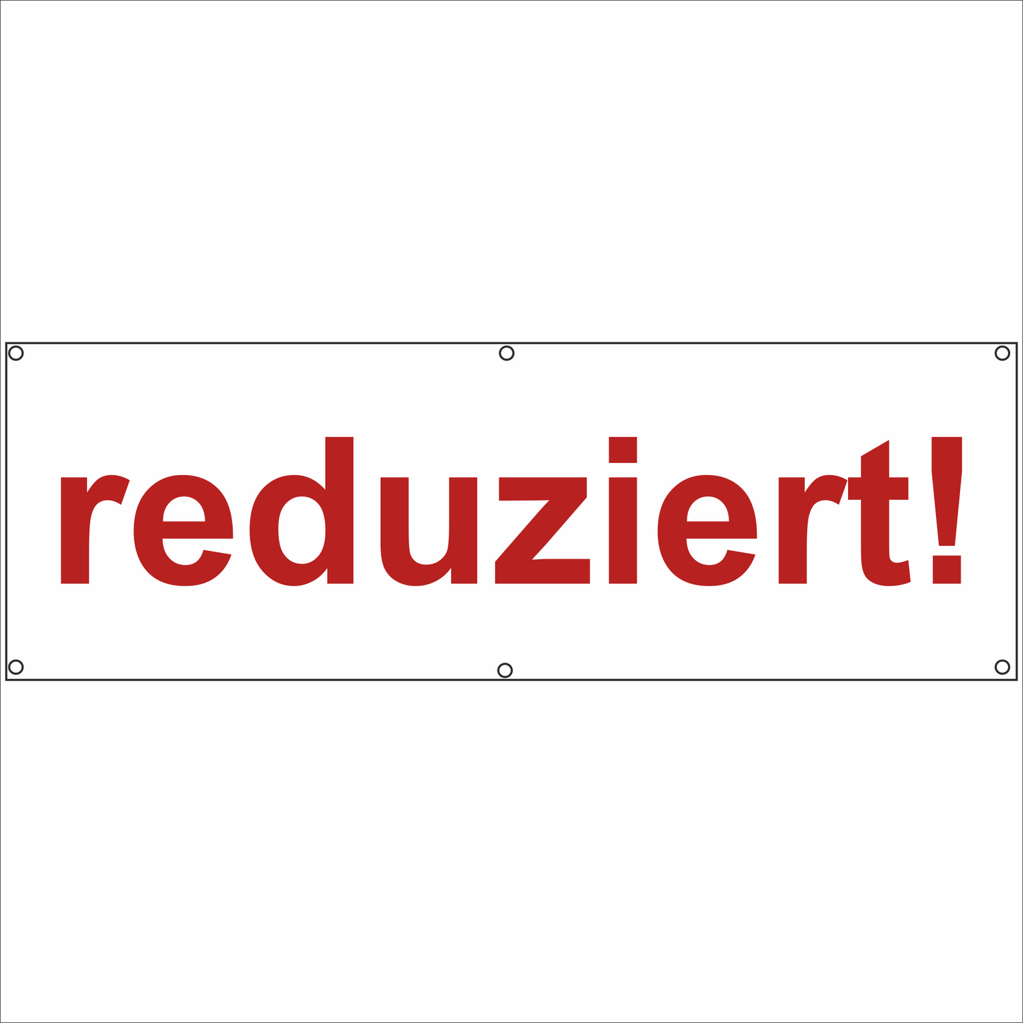 Werbeplane - Gerüstplane - p21 - reduziert - NEU - Plane für Baustelle- Garten- Zaun oder Veranstaltung