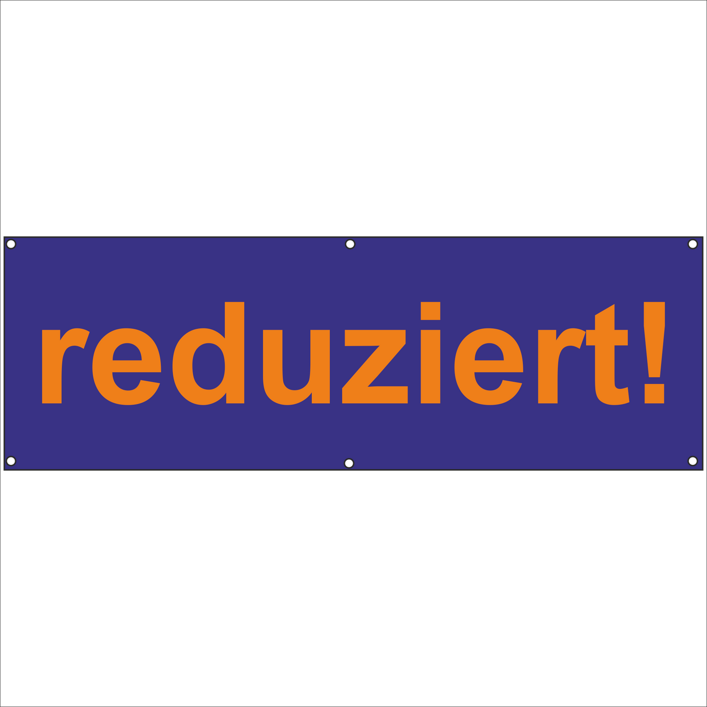 Werbeplane - Gerüstplane - p21 - reduziert - NEU - Plane für Baustelle- Garten- Zaun oder Veranstaltung